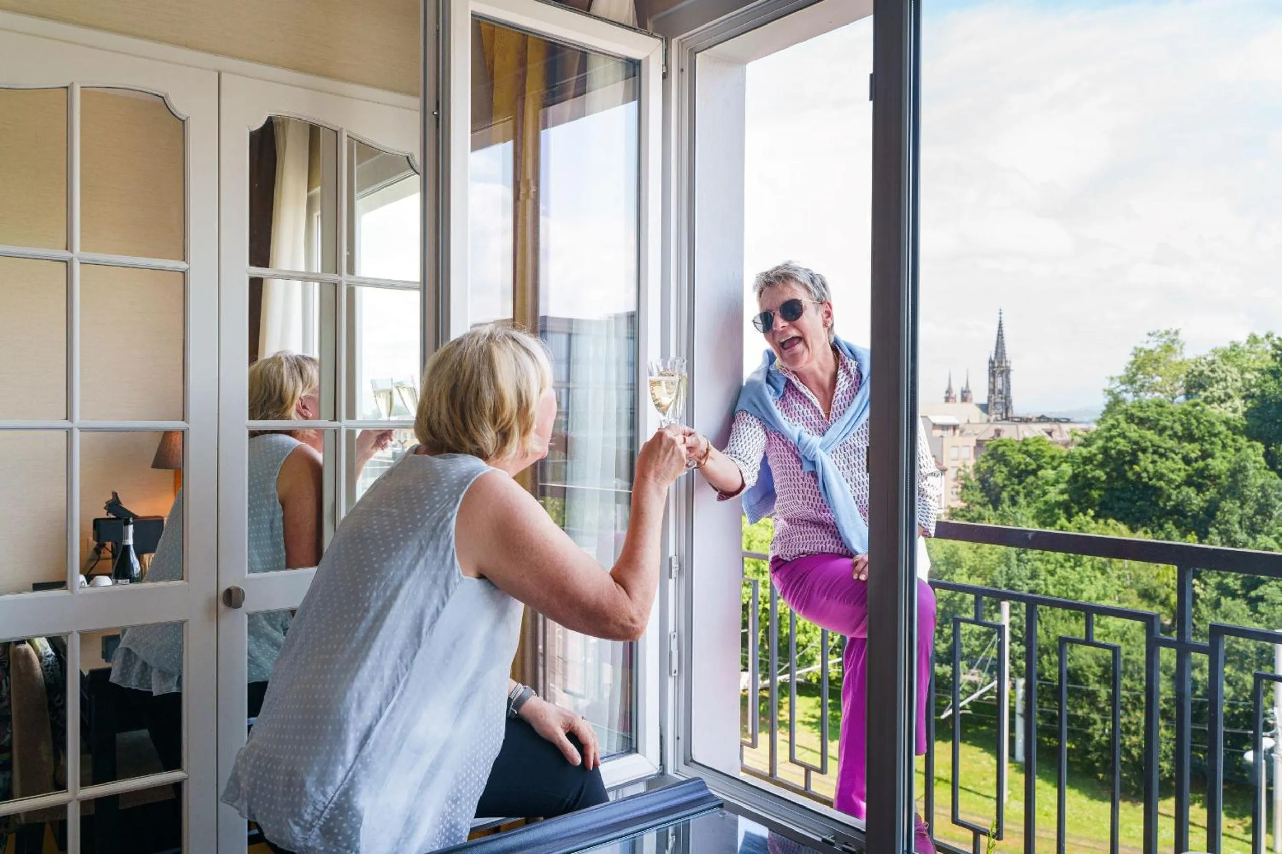 Balcony/Terrace in Hotel Euler Basel