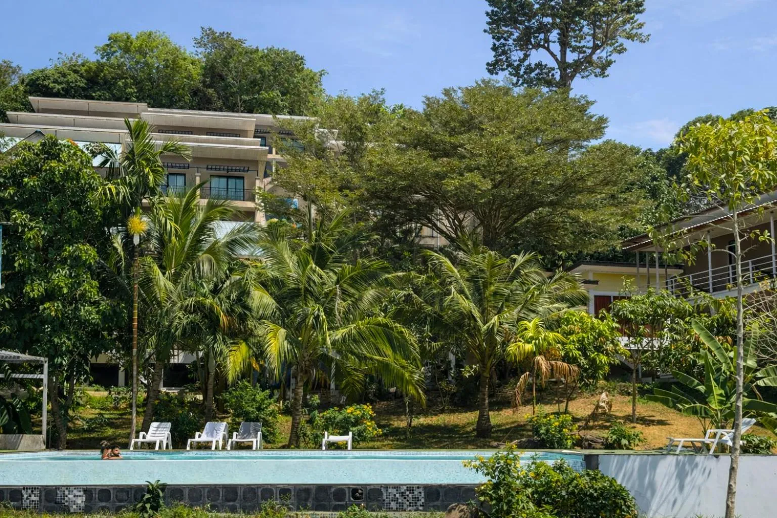 Garden view in Phi Phi Chang Grand Resort