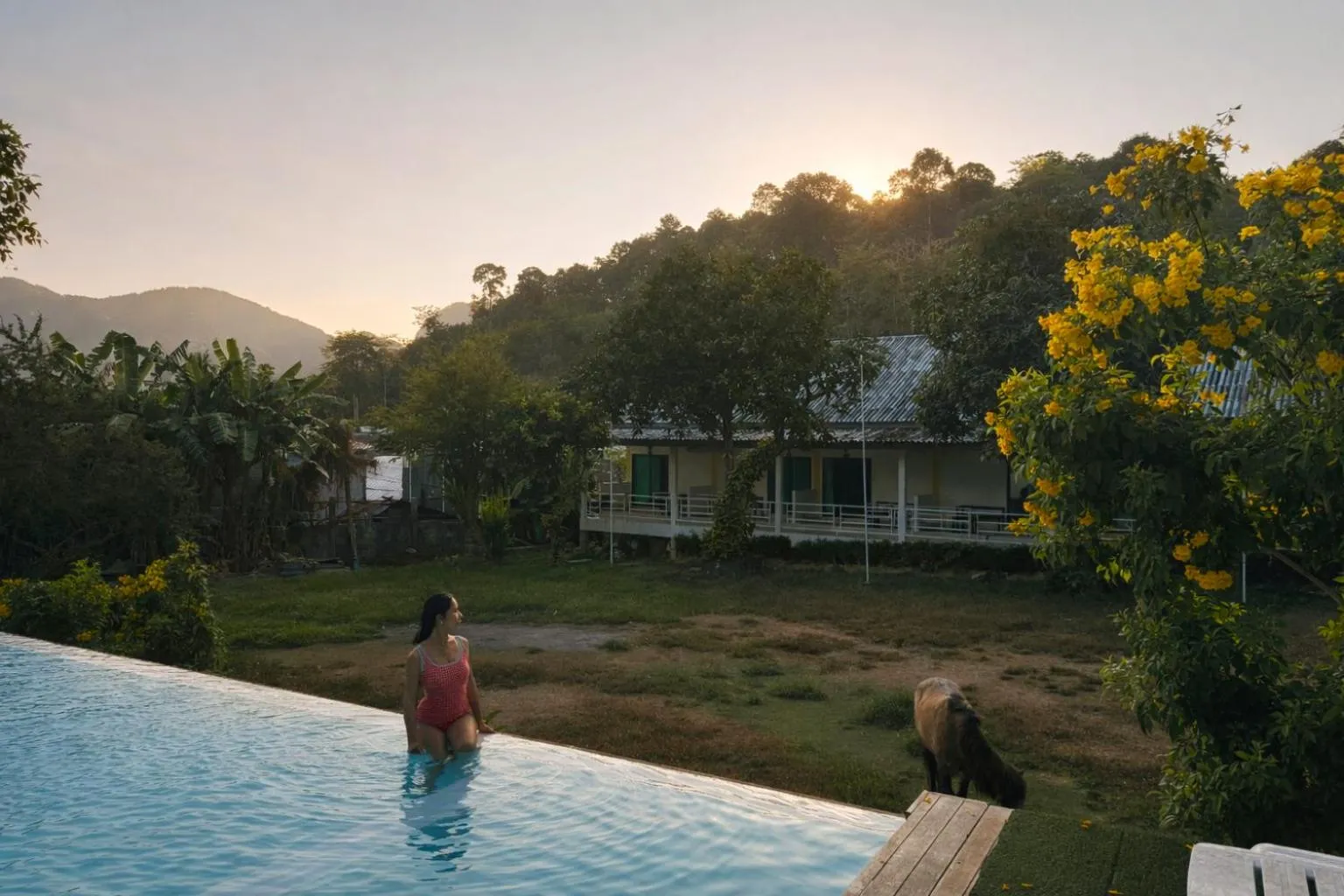 Swimming pool in Phi Phi Chang Grand Resort
