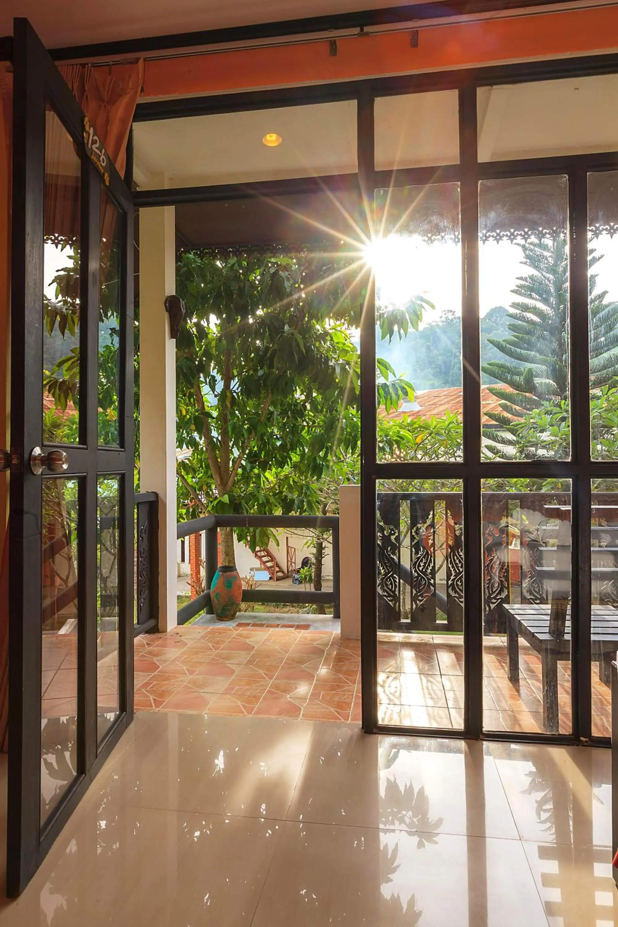 Garden view in Phi Phi Chang Grand Resort