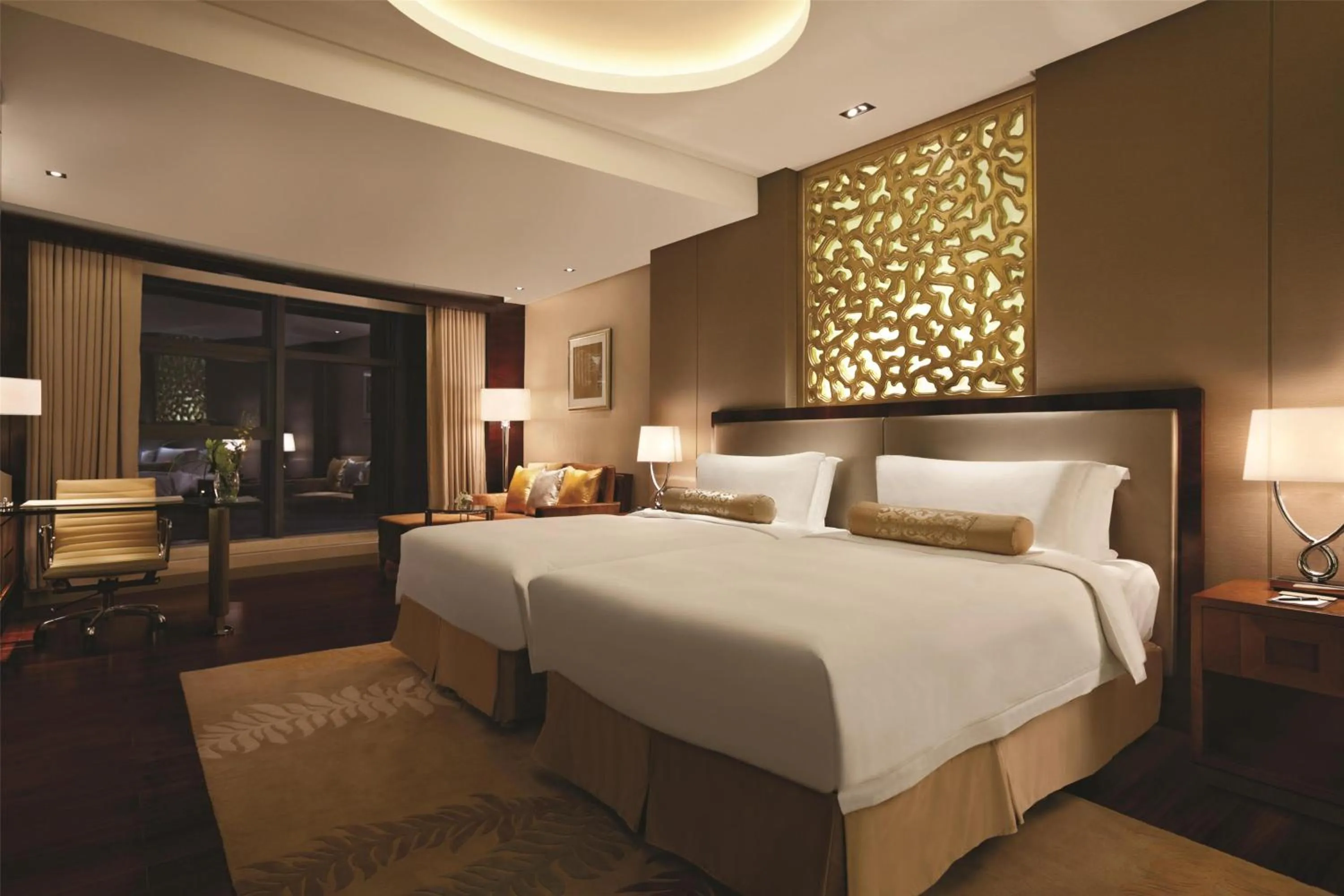 Bedroom, Bed in Kempinski Hotel Taiyuan