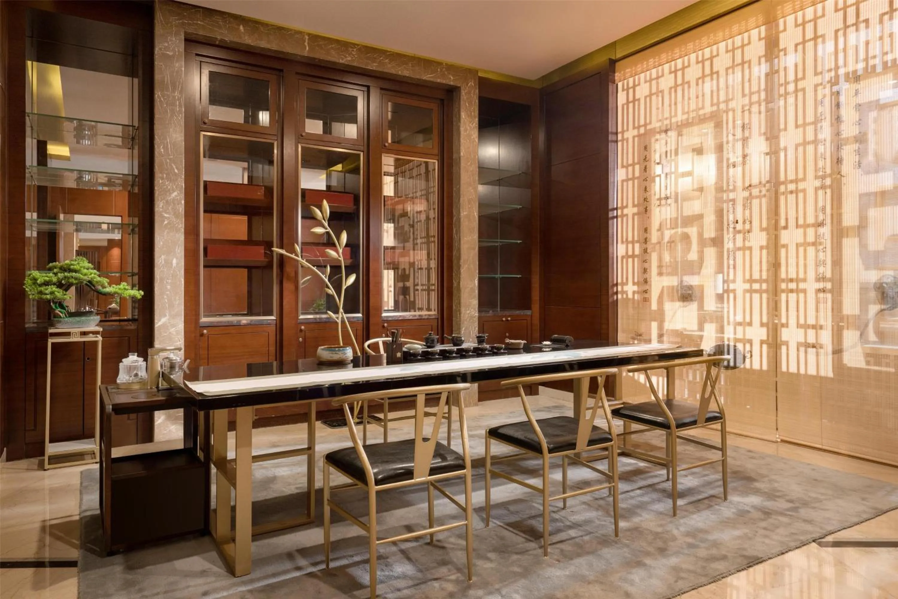 Lobby or reception in Kempinski Hotel Taiyuan