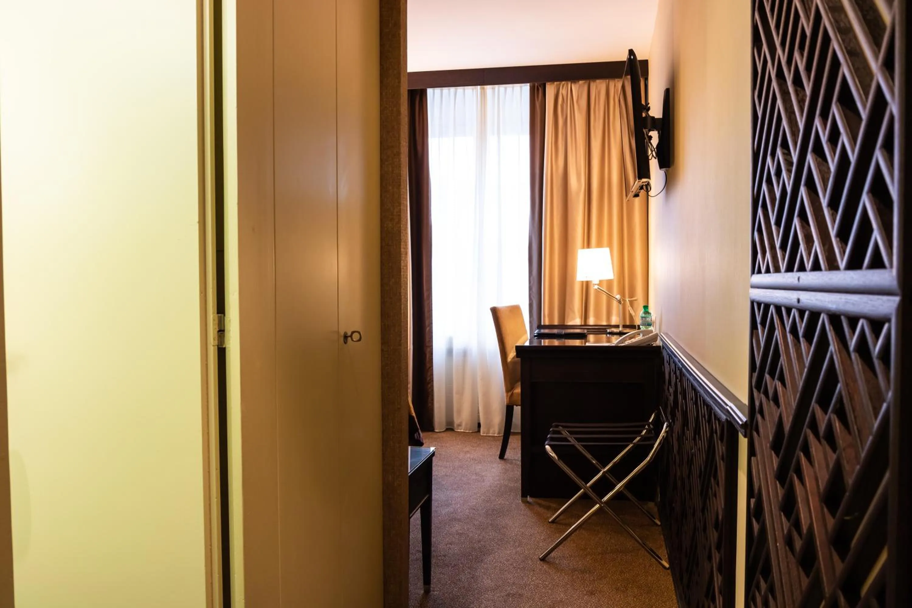 Seating area in Hotel St.Gotthard