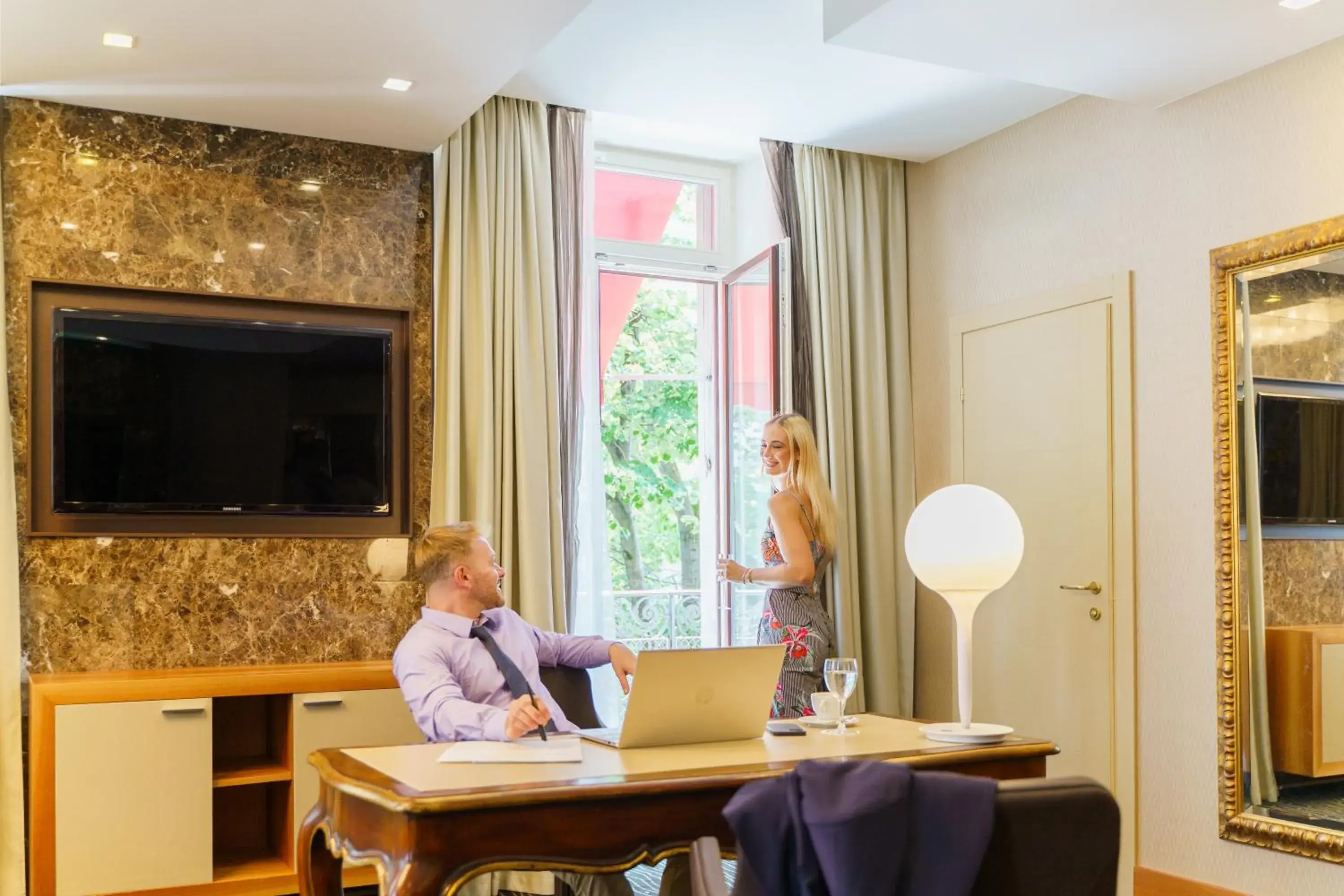 Suite with Balcony in Hotel St.Gotthard Suite with Balcony in Hotel St.Gotthard