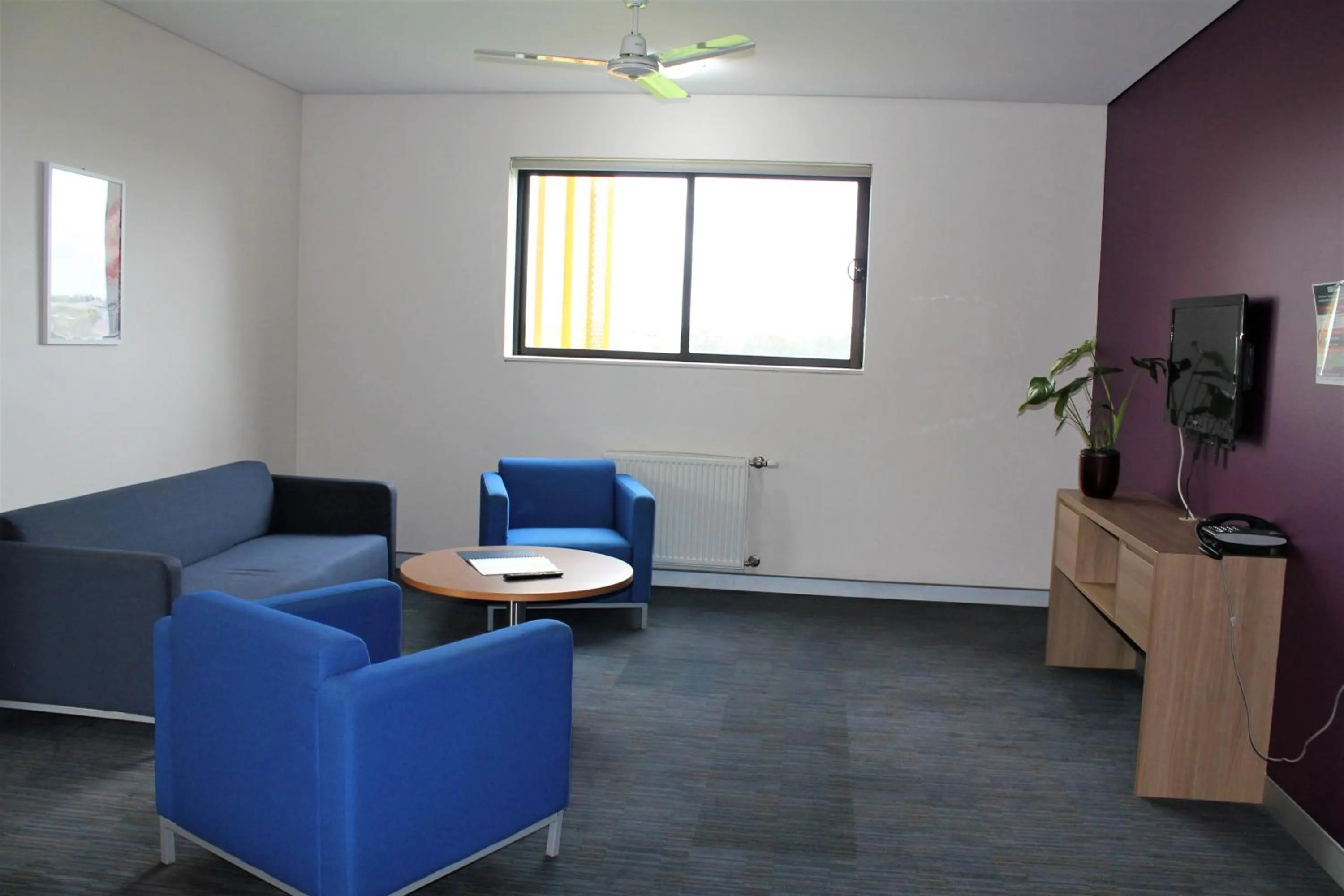 TV and multimedia, Seating Area in Western Sydney University Village - Penrith