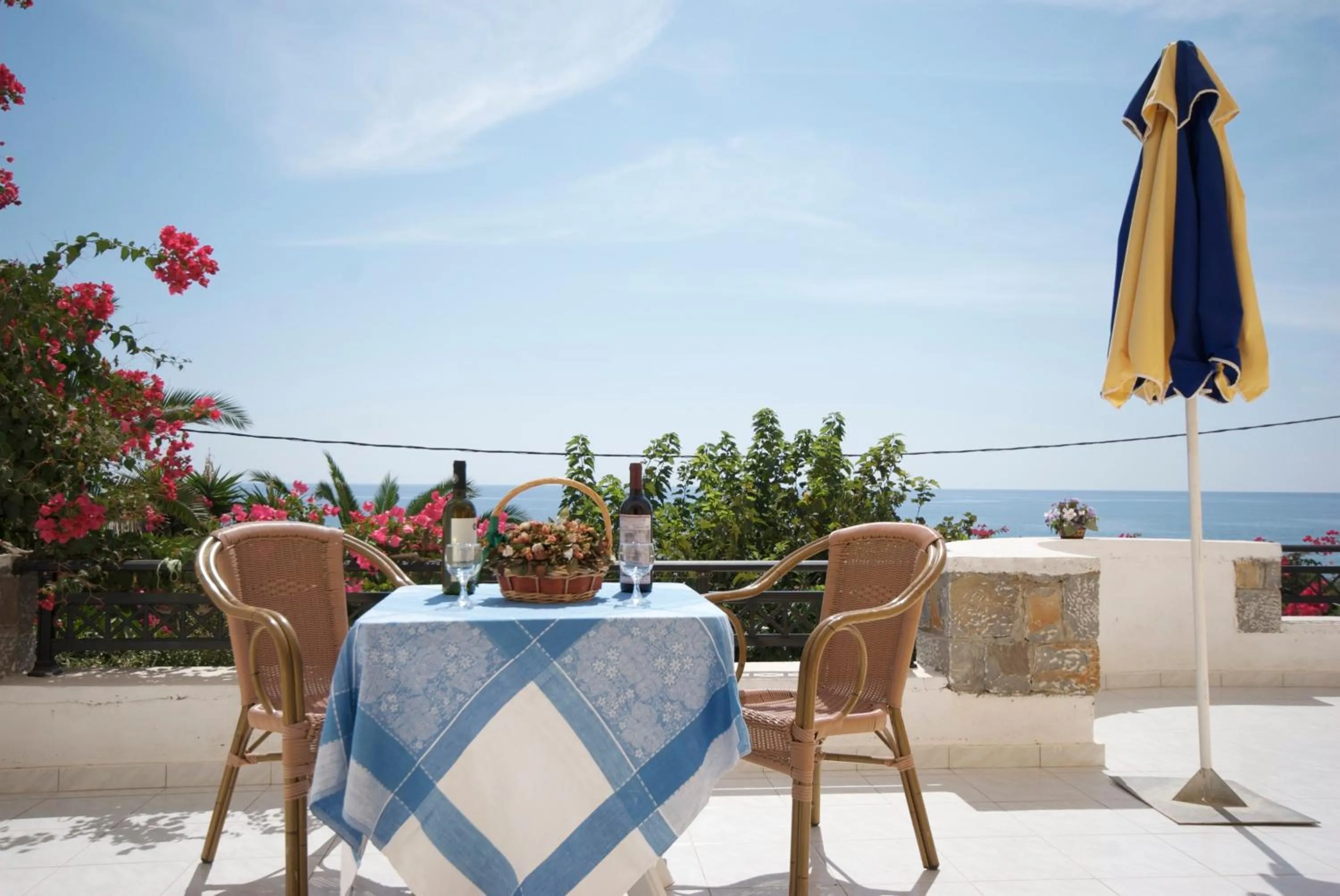 Balcony/Terrace in Sarikampos Beach