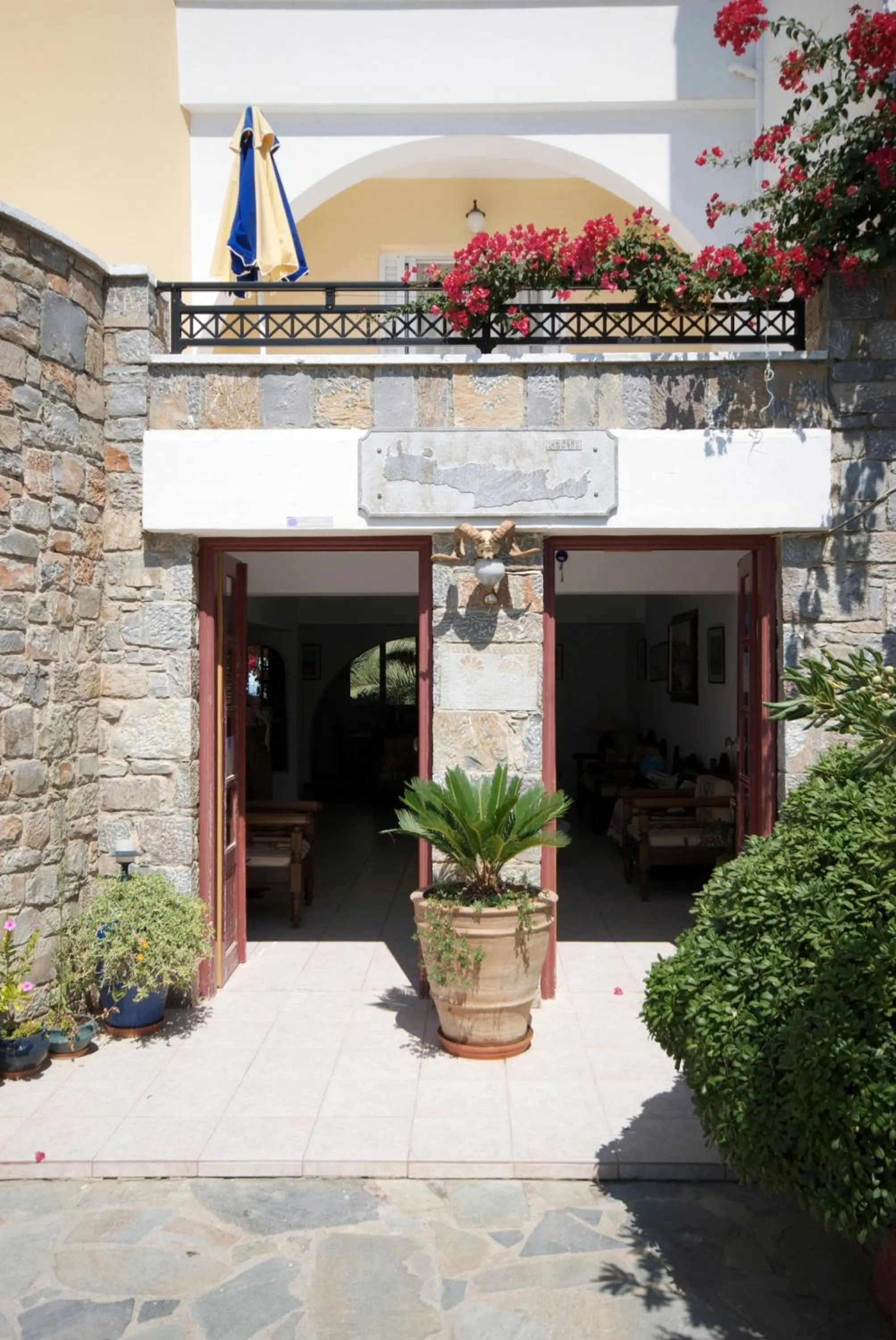 Lobby or reception in Sarikampos Beach