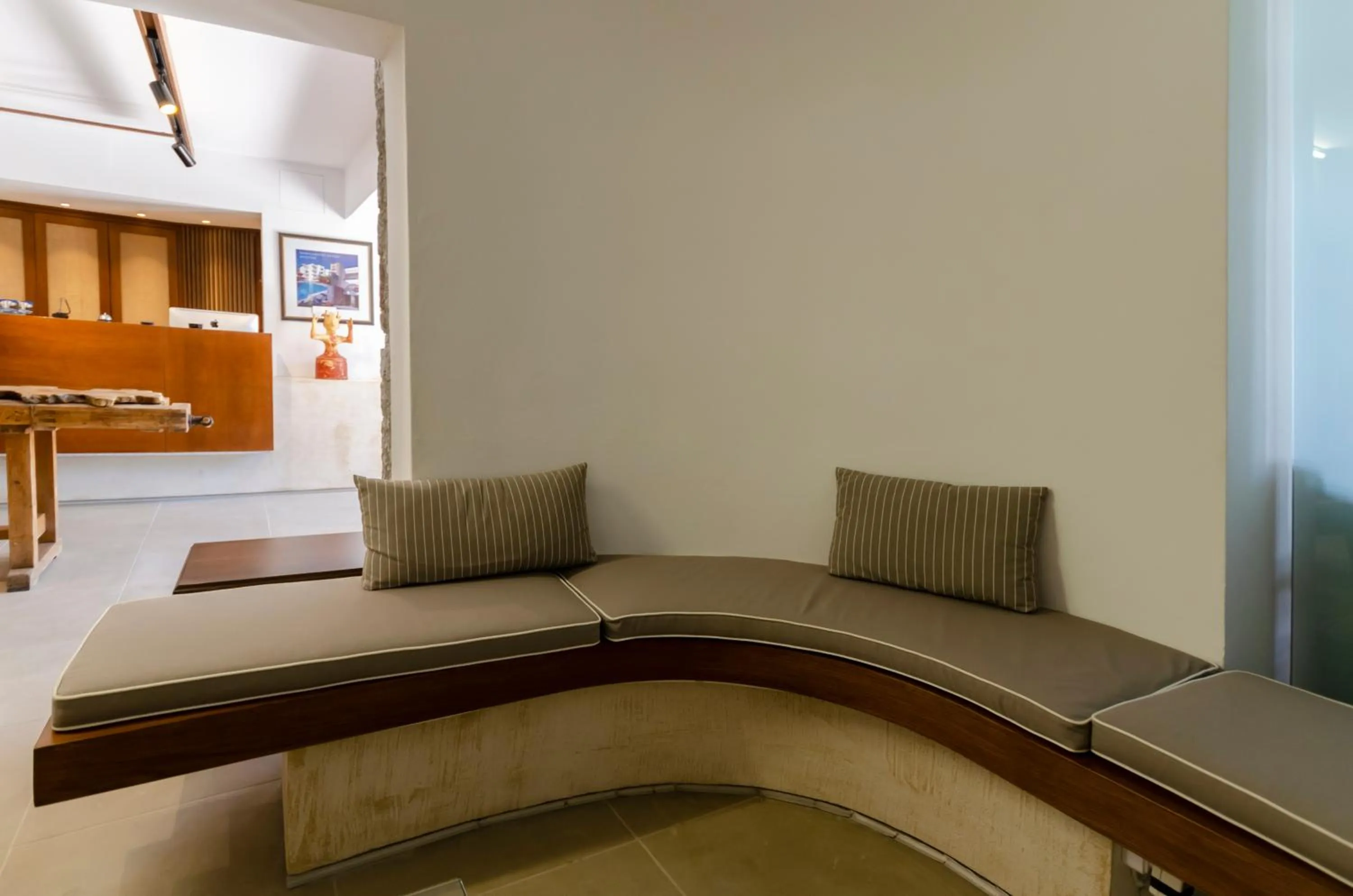 Living room in Sarikampos Beach