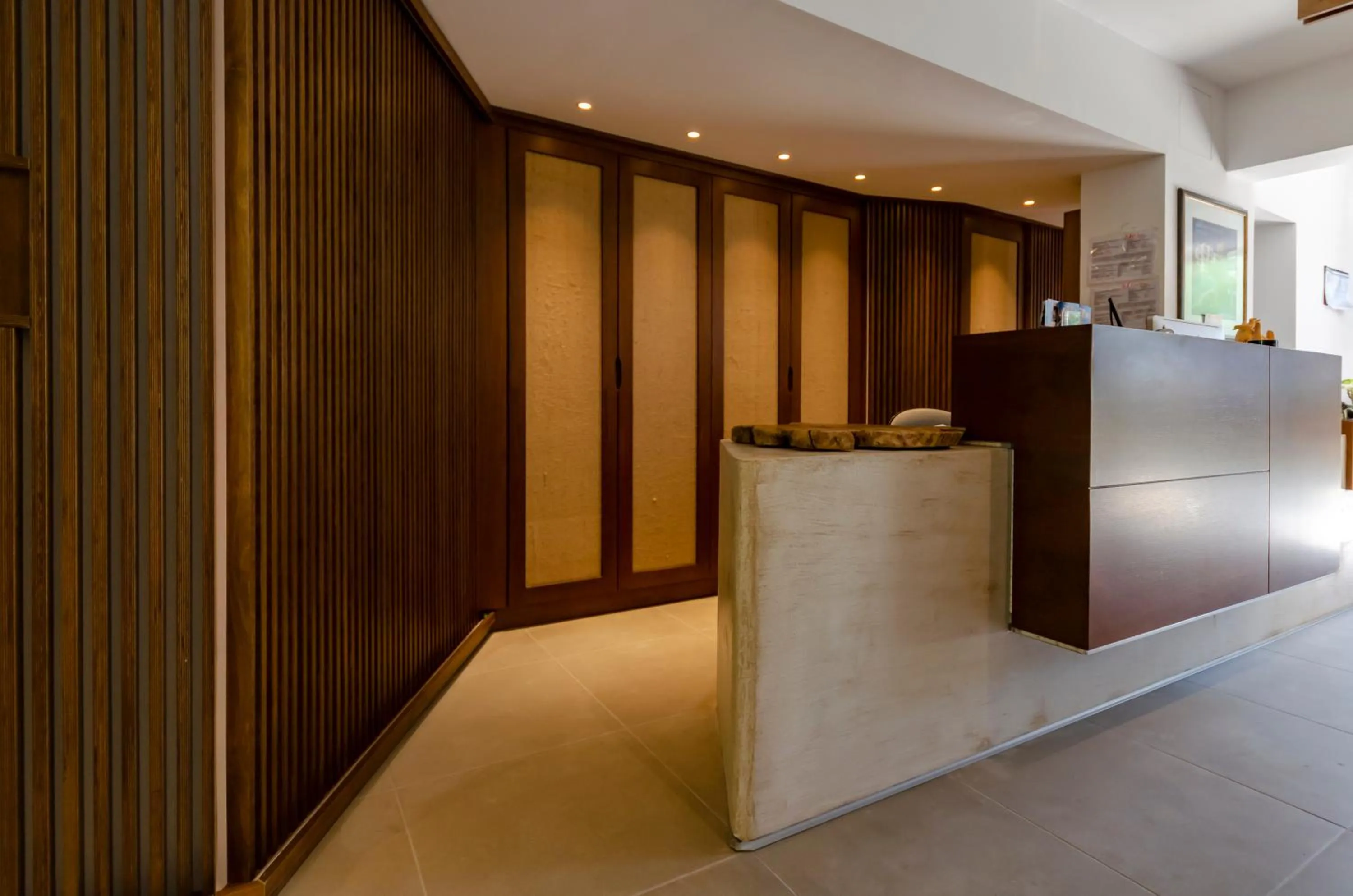 Lobby or reception in Sarikampos Beach