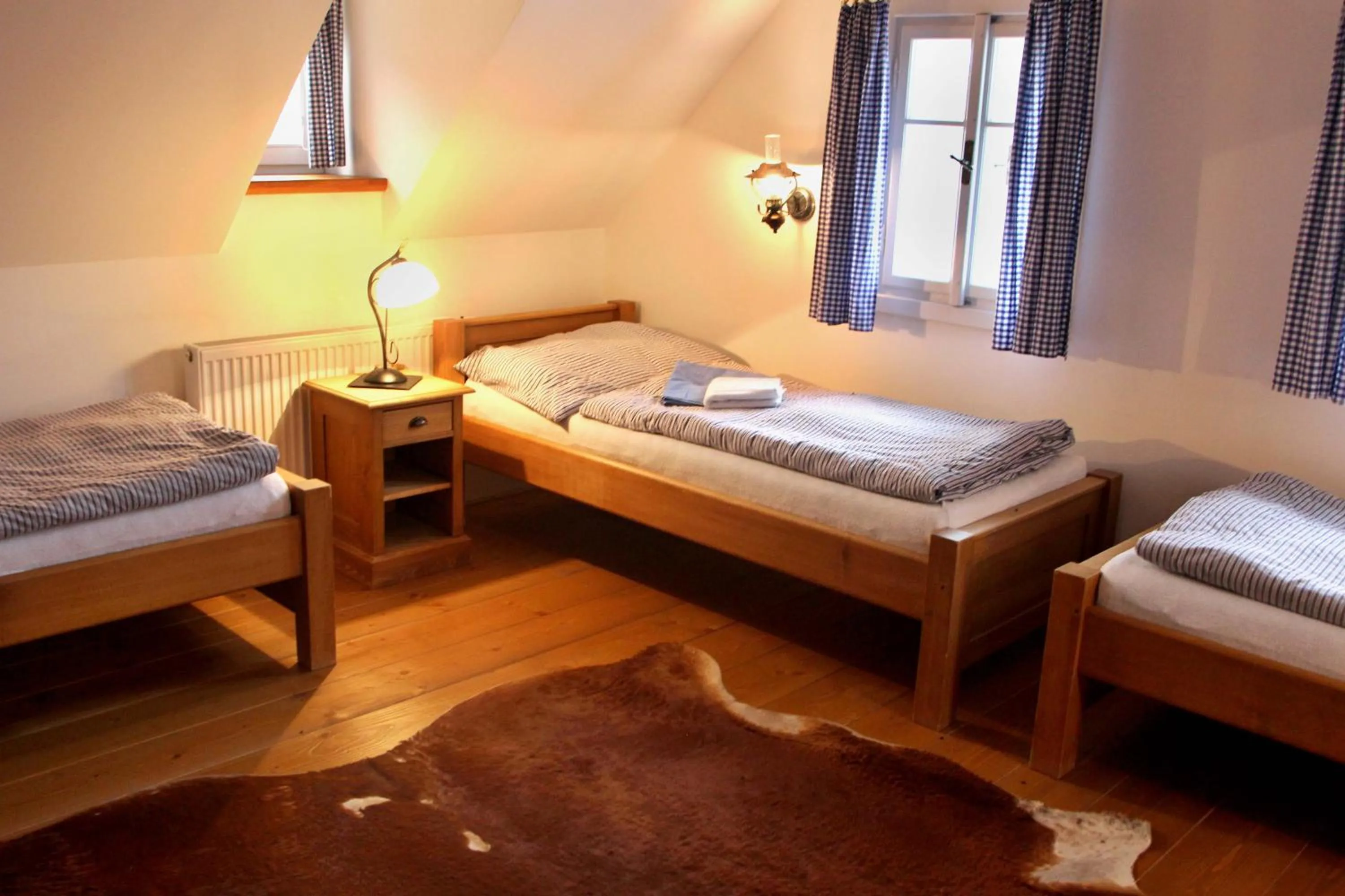 Bedroom, Bed in Ranch Bystrá