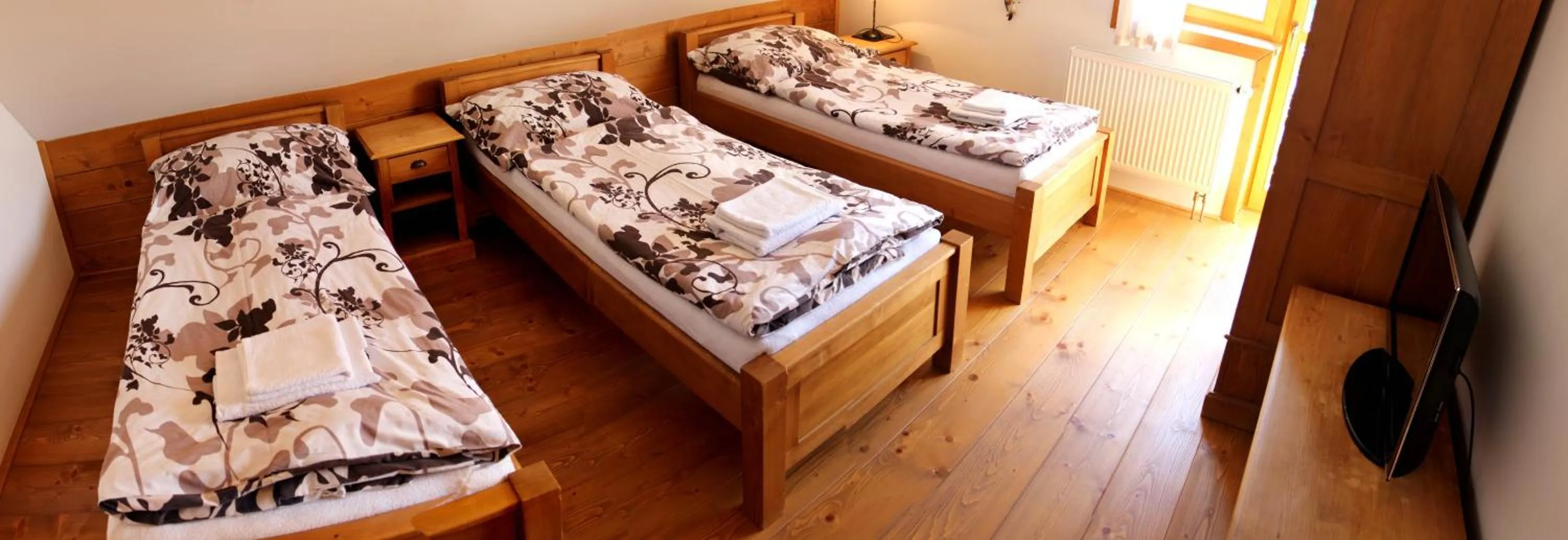 Bedroom, Bed in Ranch Bystrá