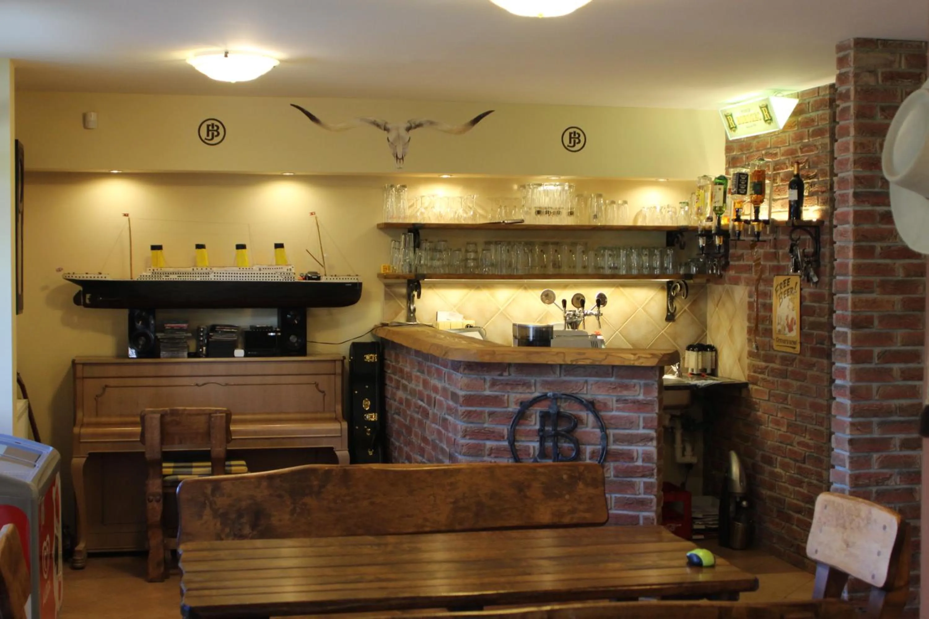 Lobby or reception in Ranch Bystrá