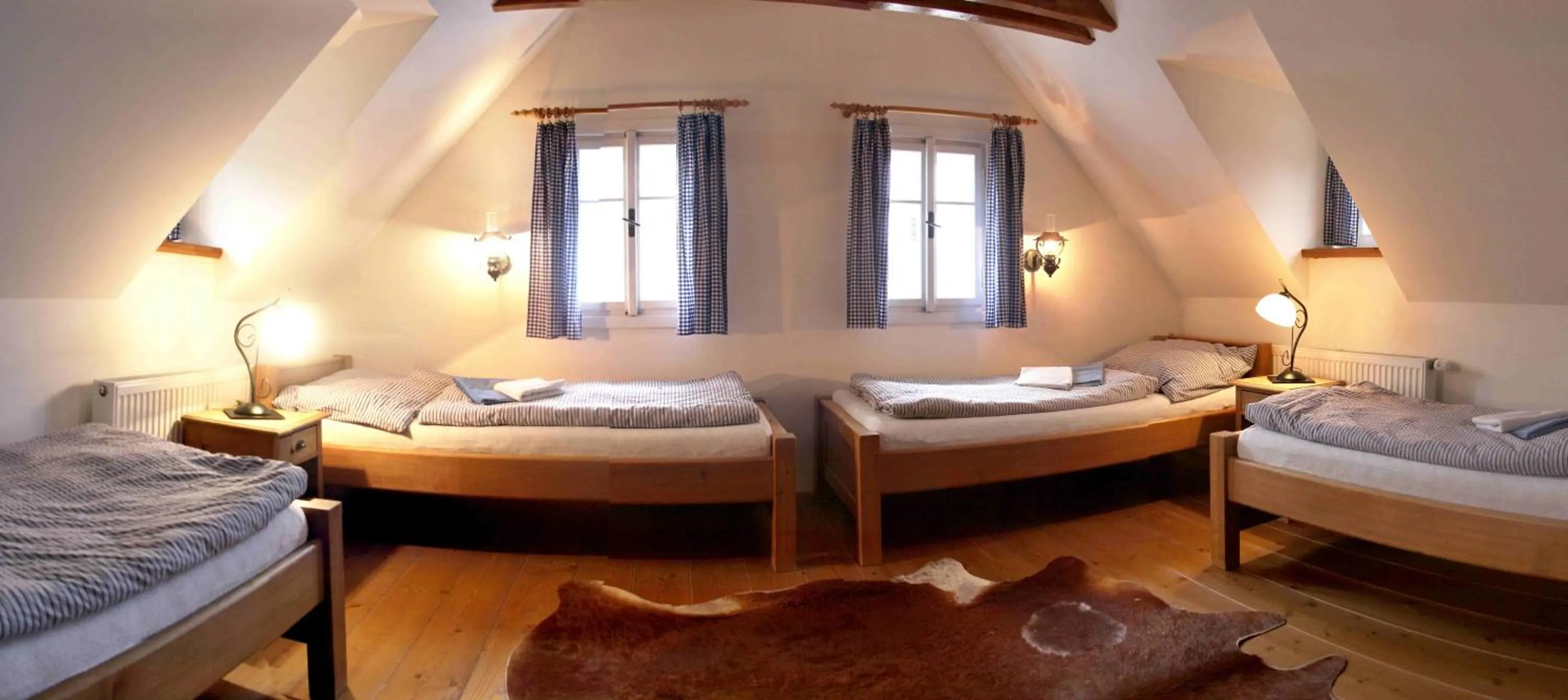 Bedroom, Bed in Ranch Bystrá