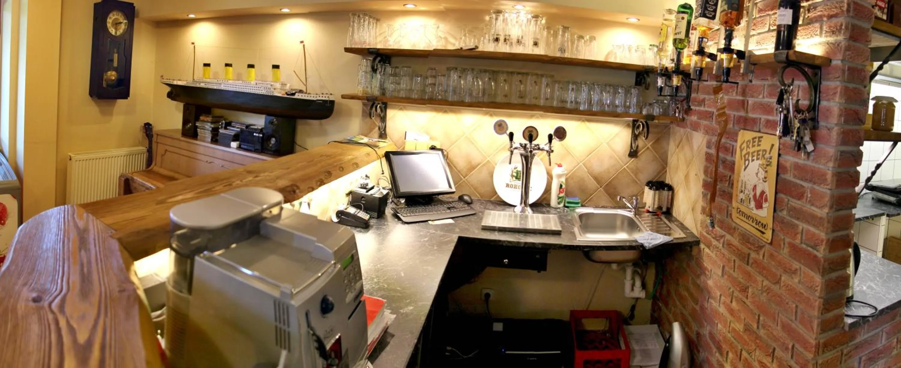 Lounge or bar in Ranch Bystrá