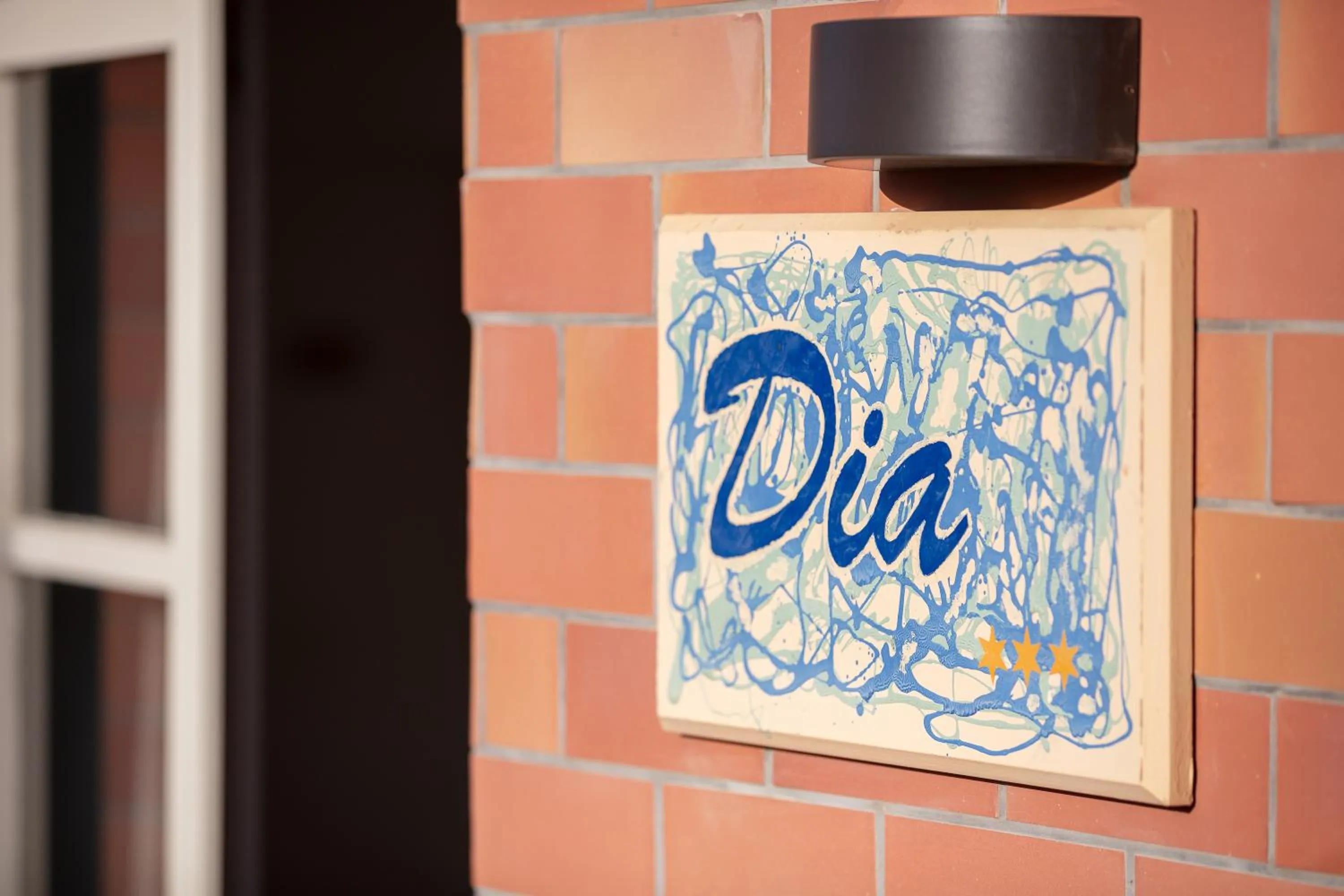 Facade/entrance in Dia Apartments