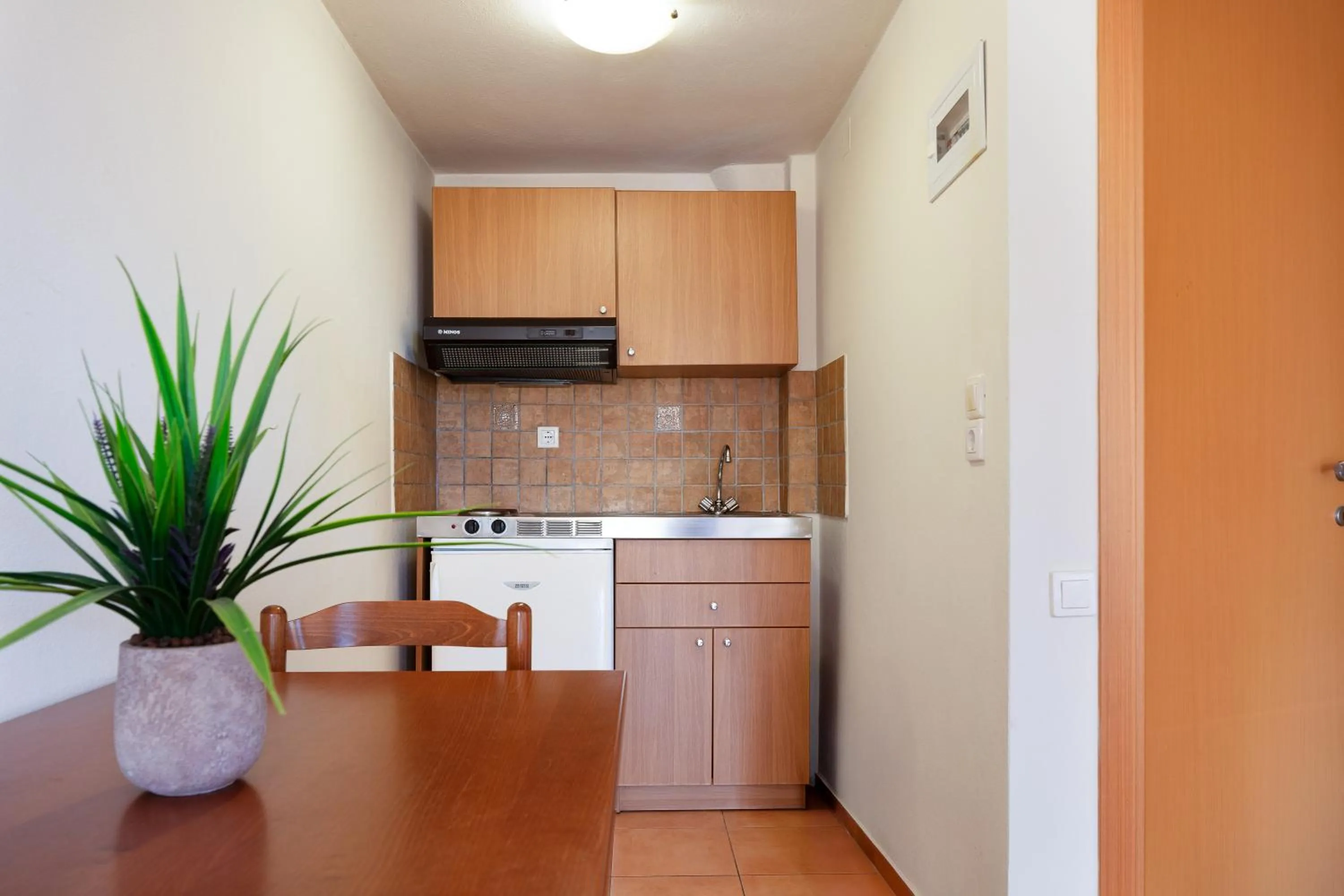 Kitchen or kitchenette in Dia Apartments