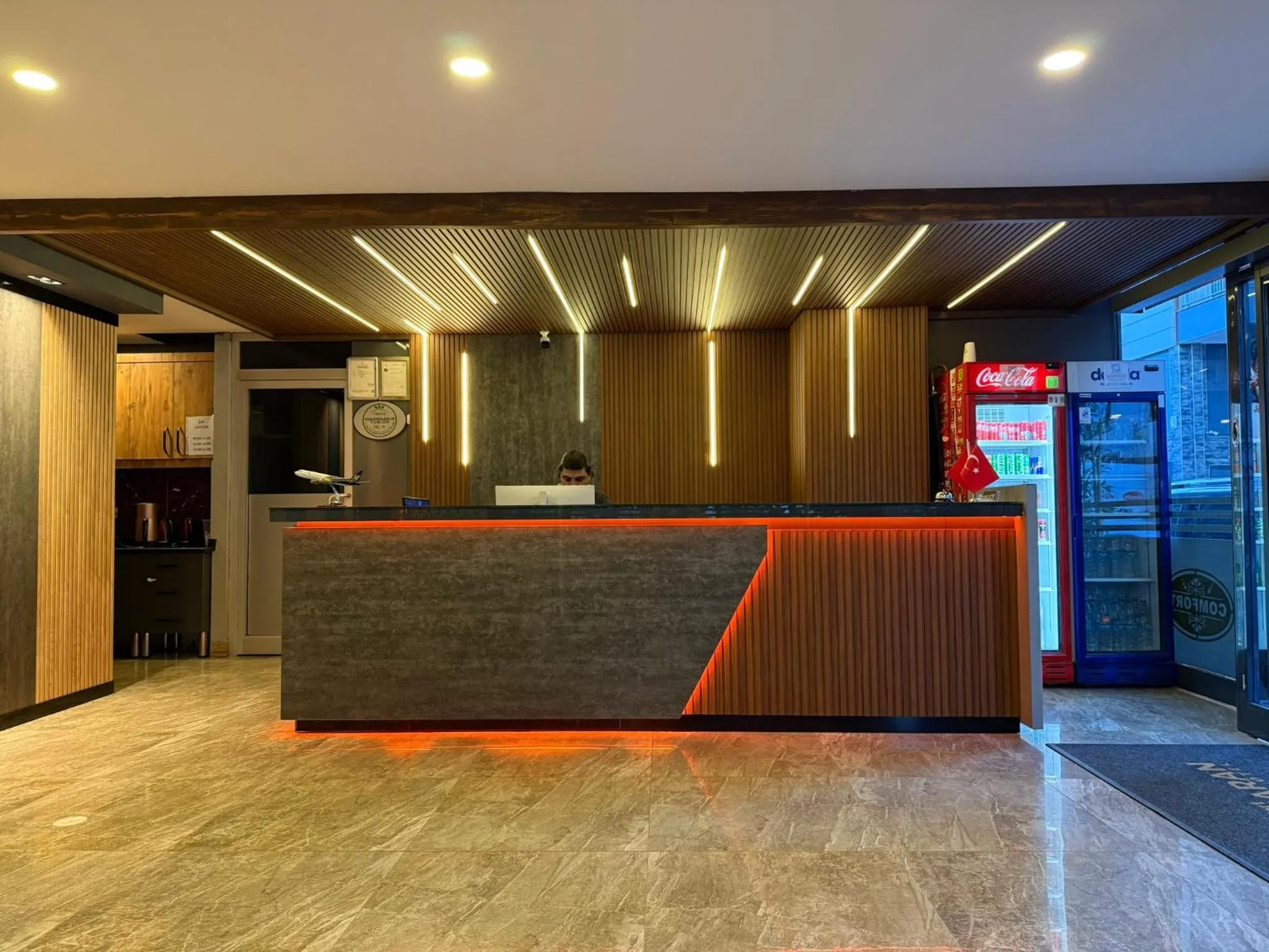 Lobby or reception in Comfort Başaran OTEL