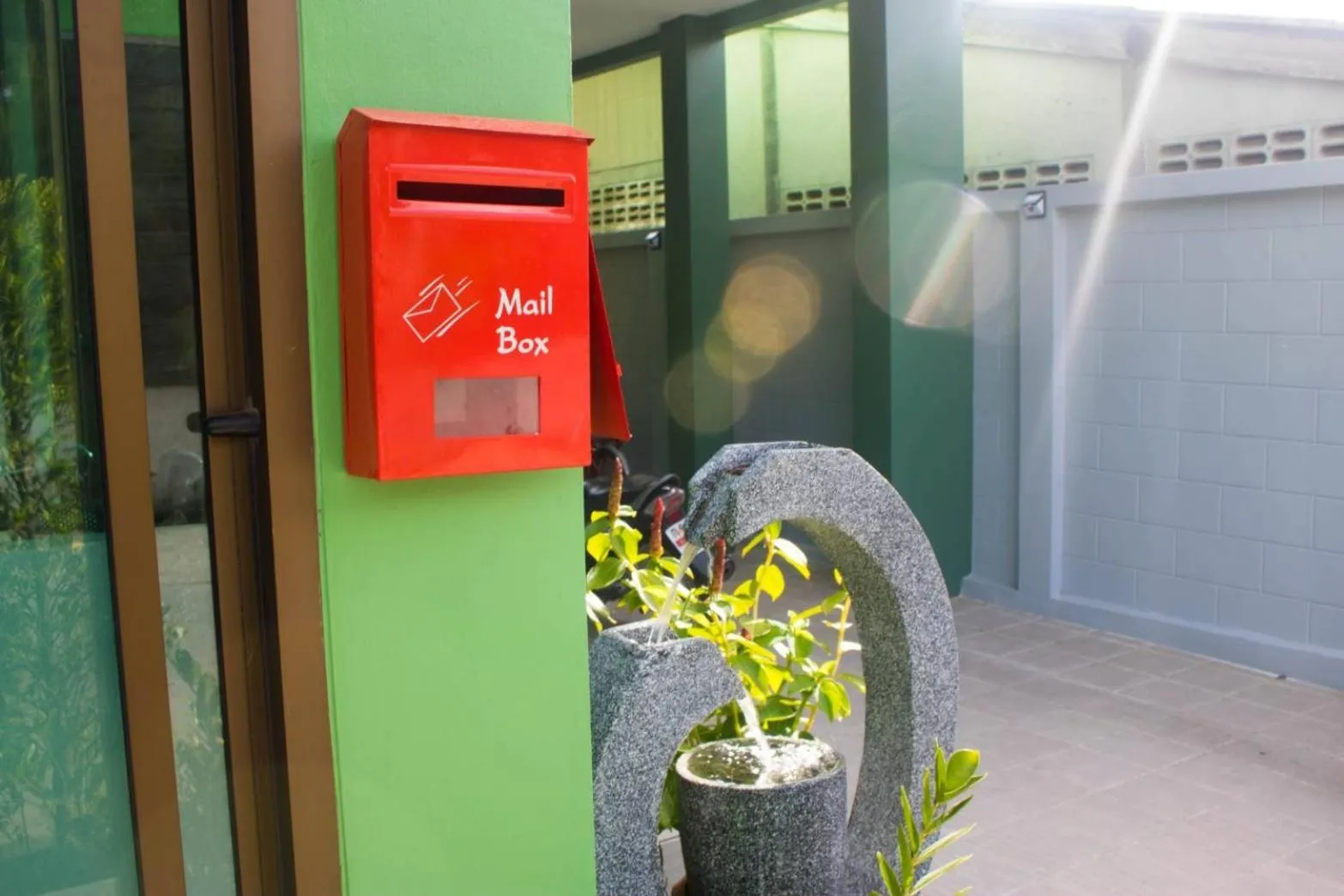 Facade/entrance in N&N HOUSE Laem Hin