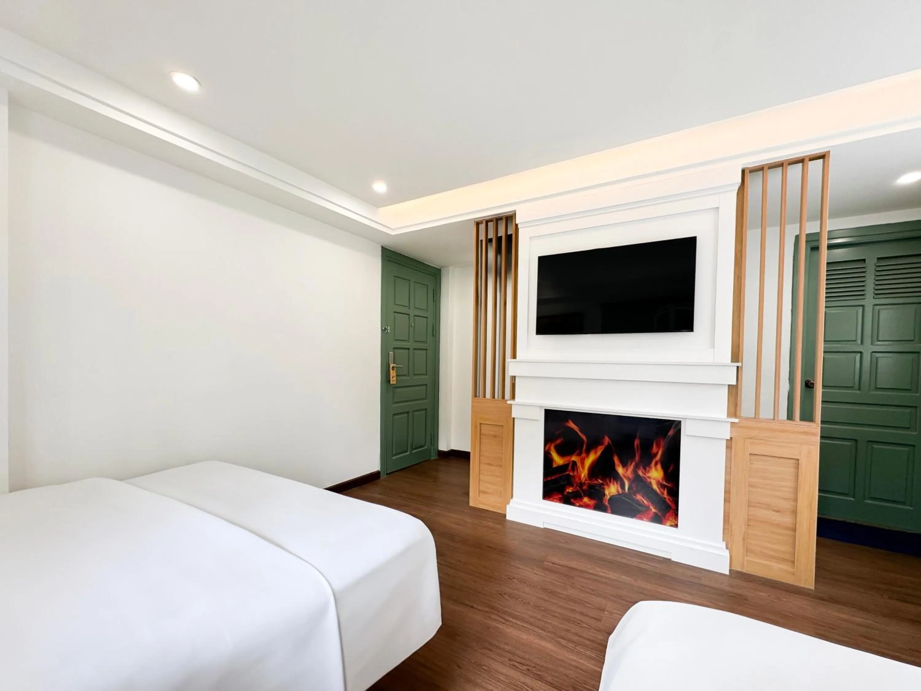Communal lounge/ TV room, Bed in A25 Hotel - 29 Thác Bạc - Sapa
