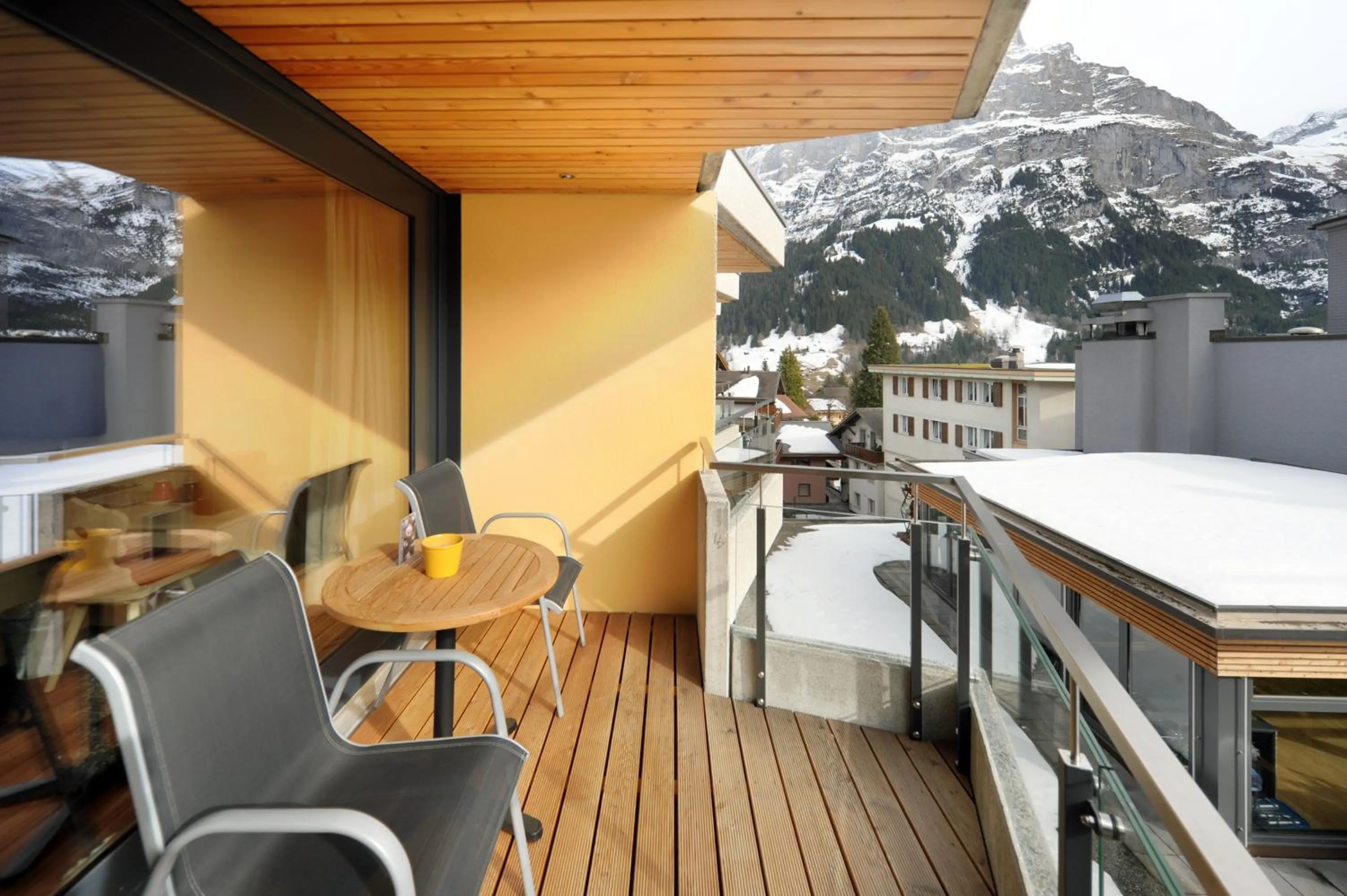 Balcony/Terrace in Eiger Mountain & Soul Resort
