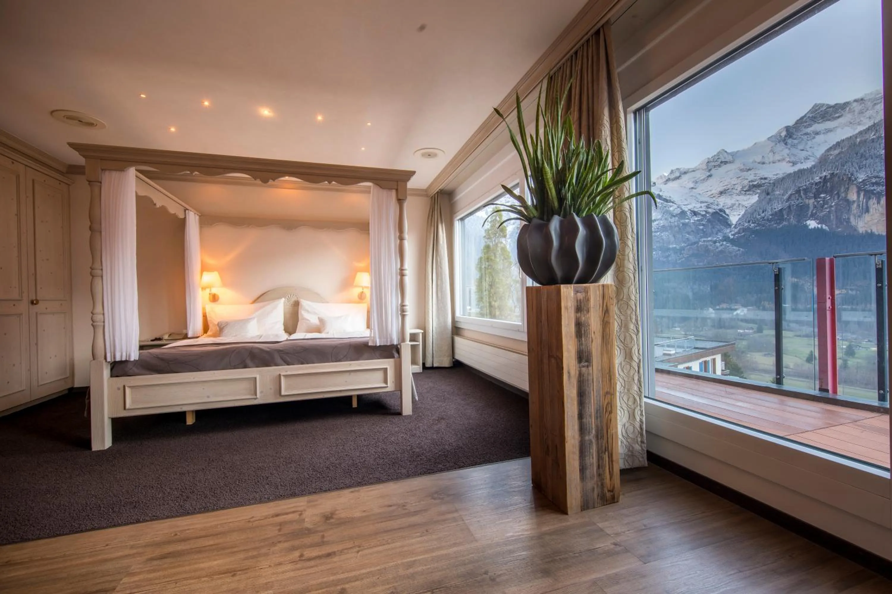 Bed in Eiger Mountain & Soul Resort