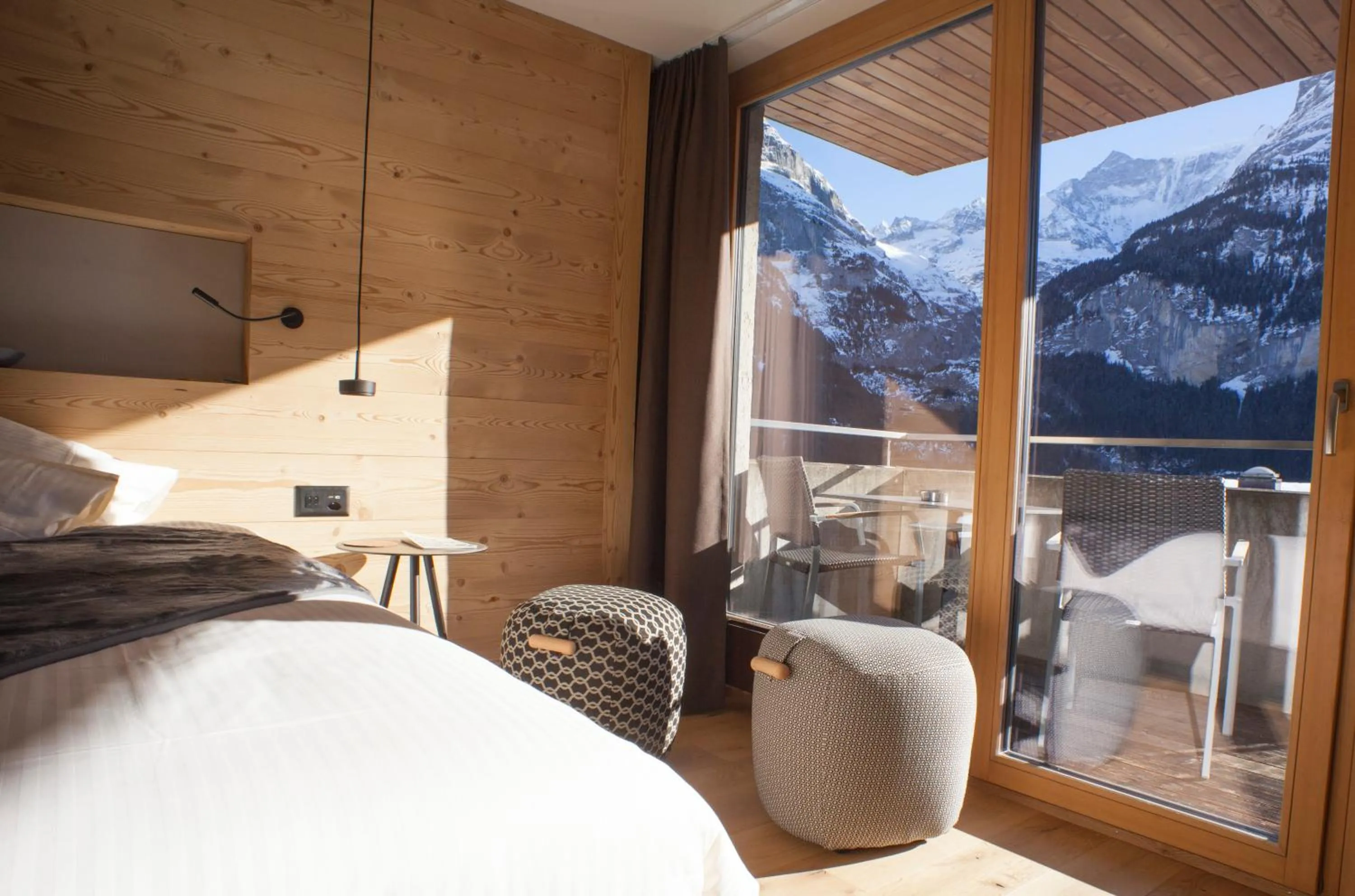 Bed in Eiger Mountain & Soul Resort