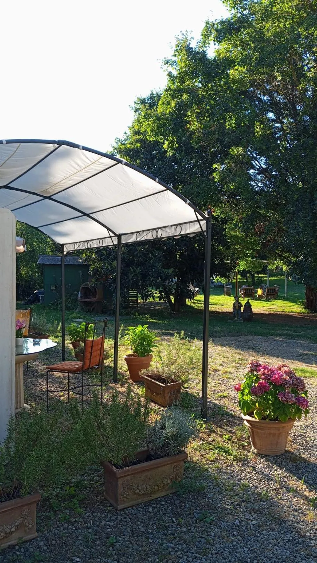 Garden in B&B Cimamori