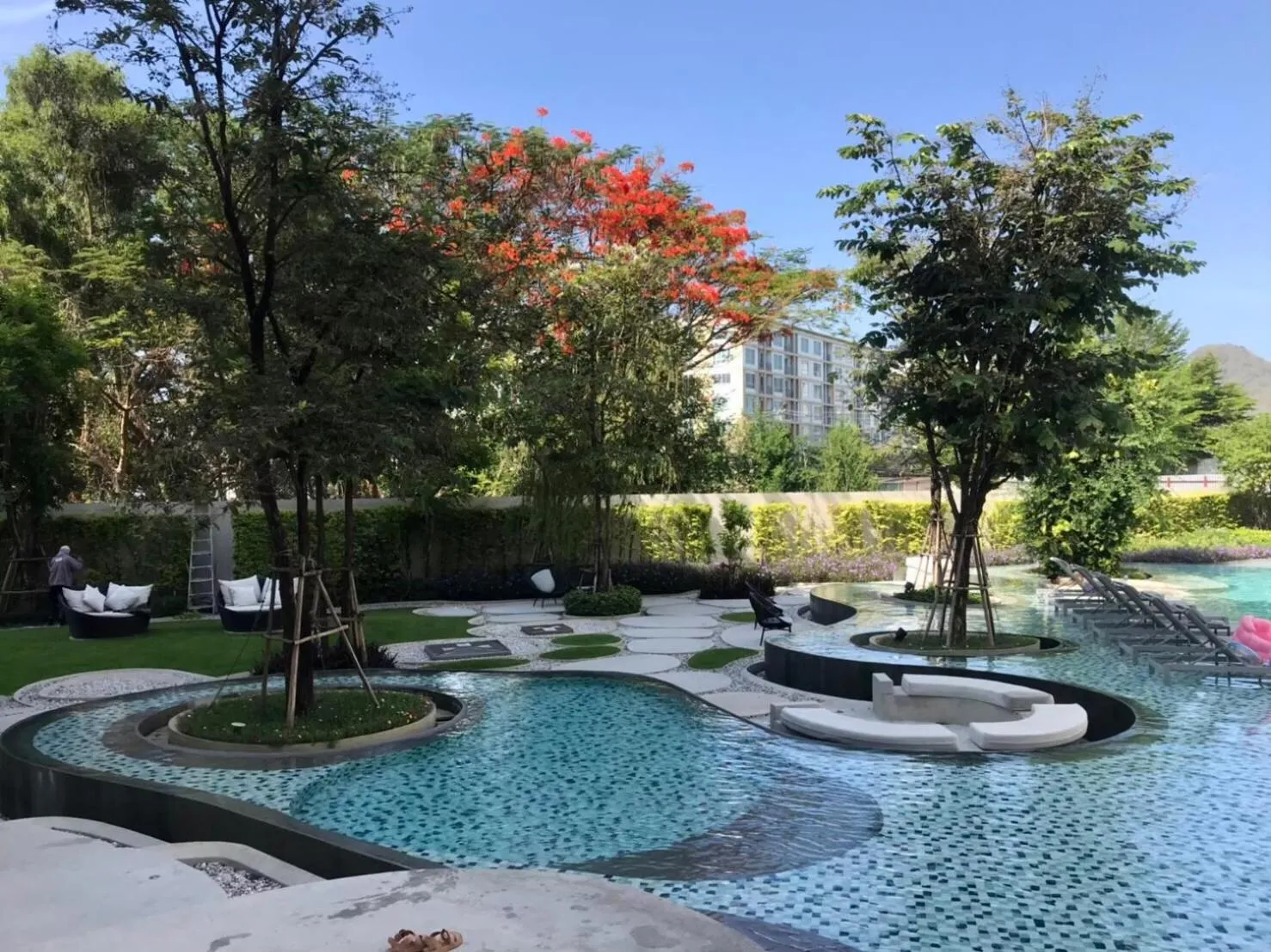 Swimming pool in Summer Condo Hua Hin Room710