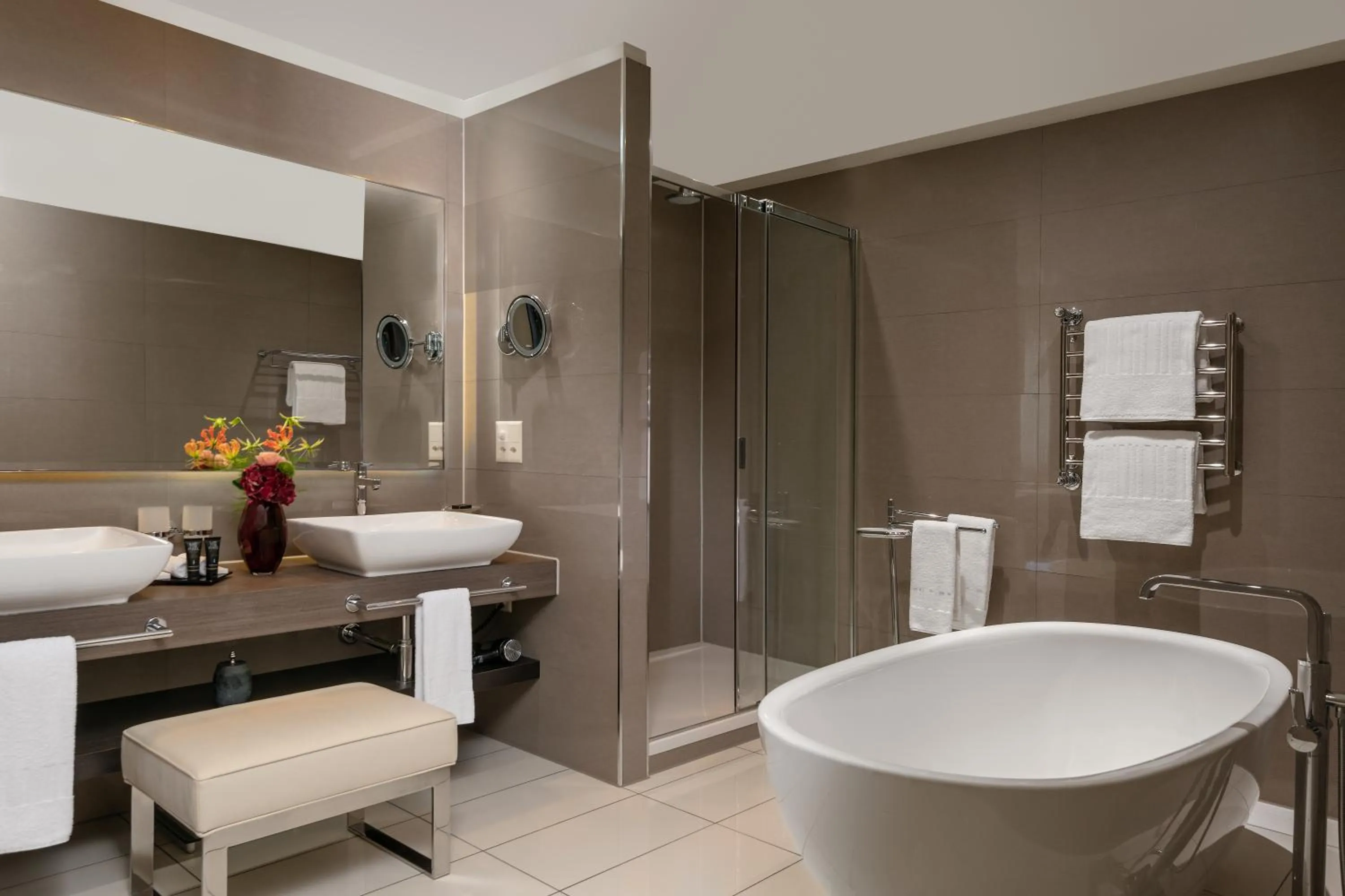 Bathroom in Lausanne Palace