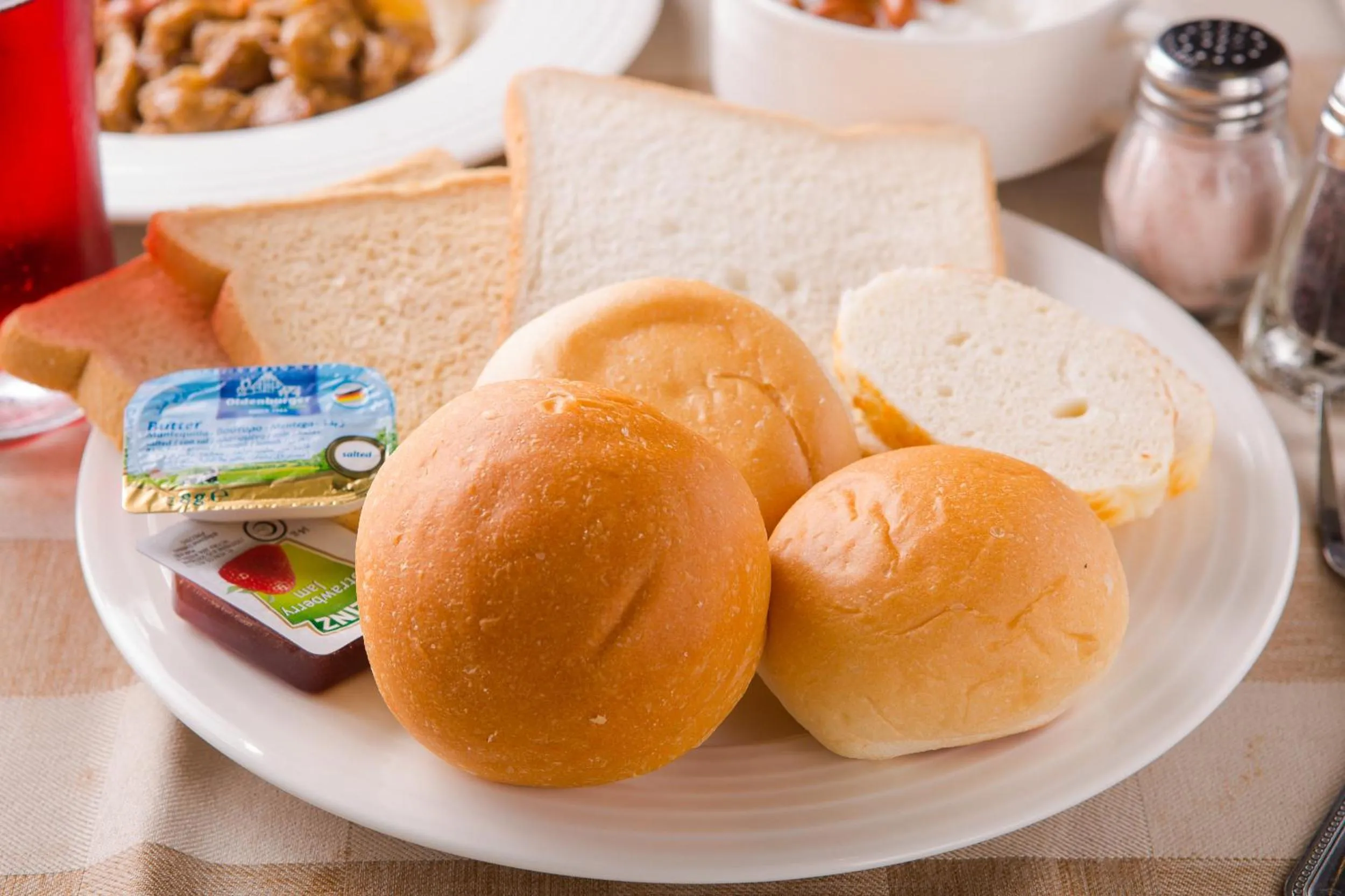 Food close-up in Harbor Elite Hotel