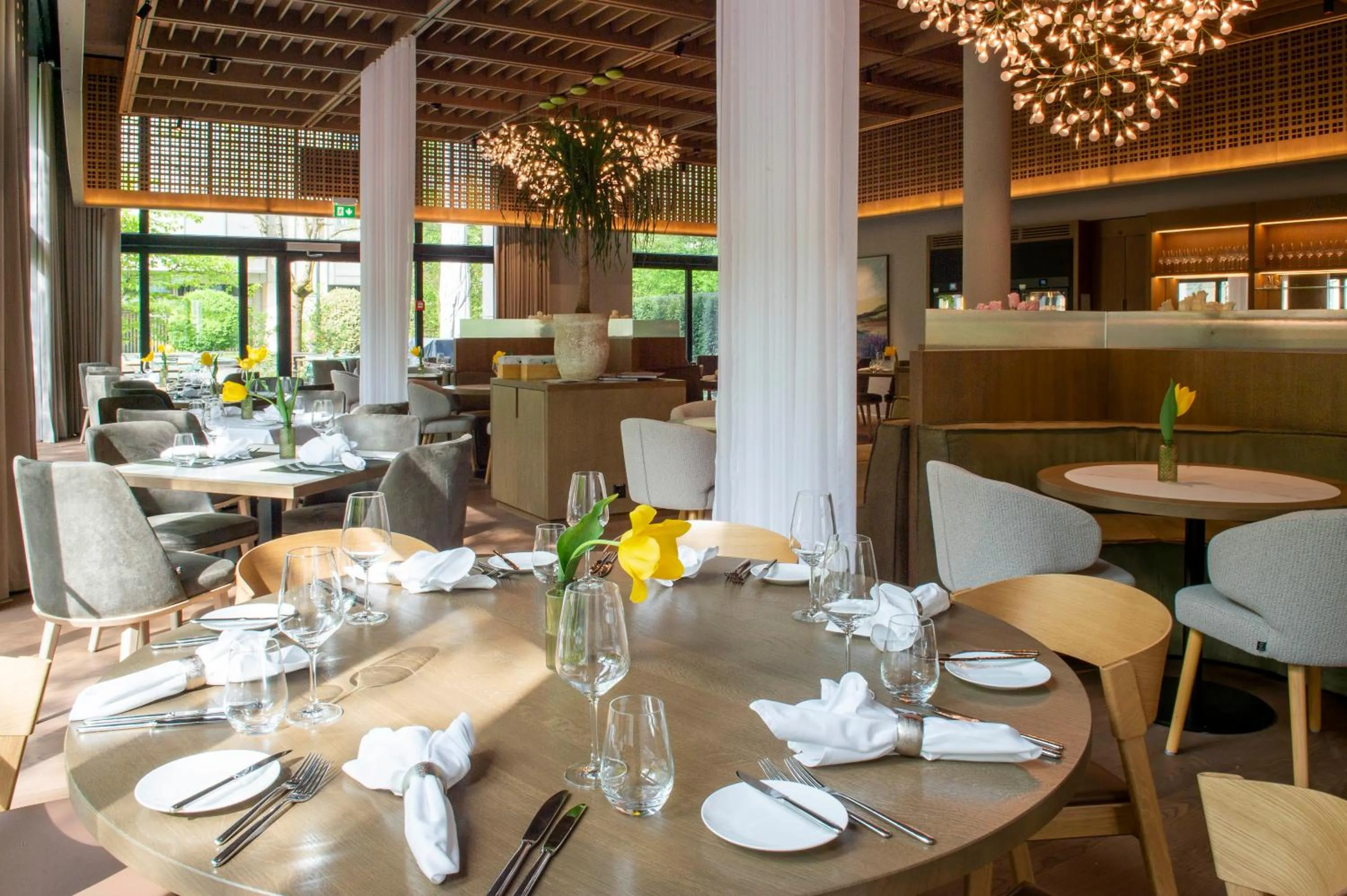 Restaurant/places to eat in Park Hotel Zug