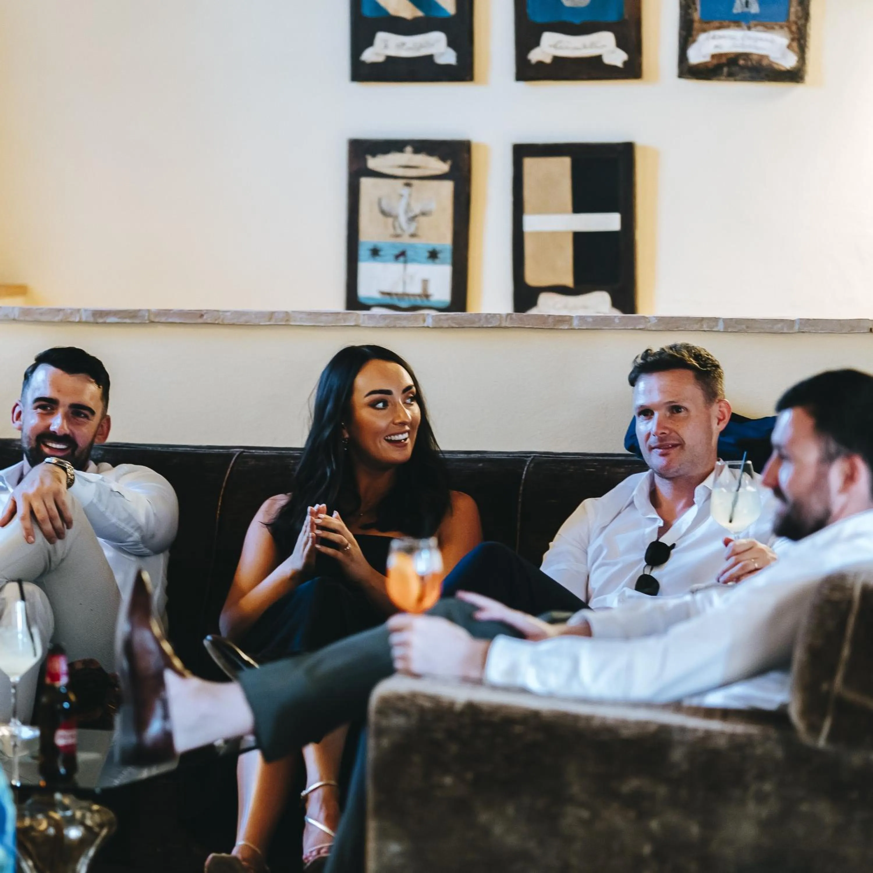 Lobby or reception in Castello di Baccaresca