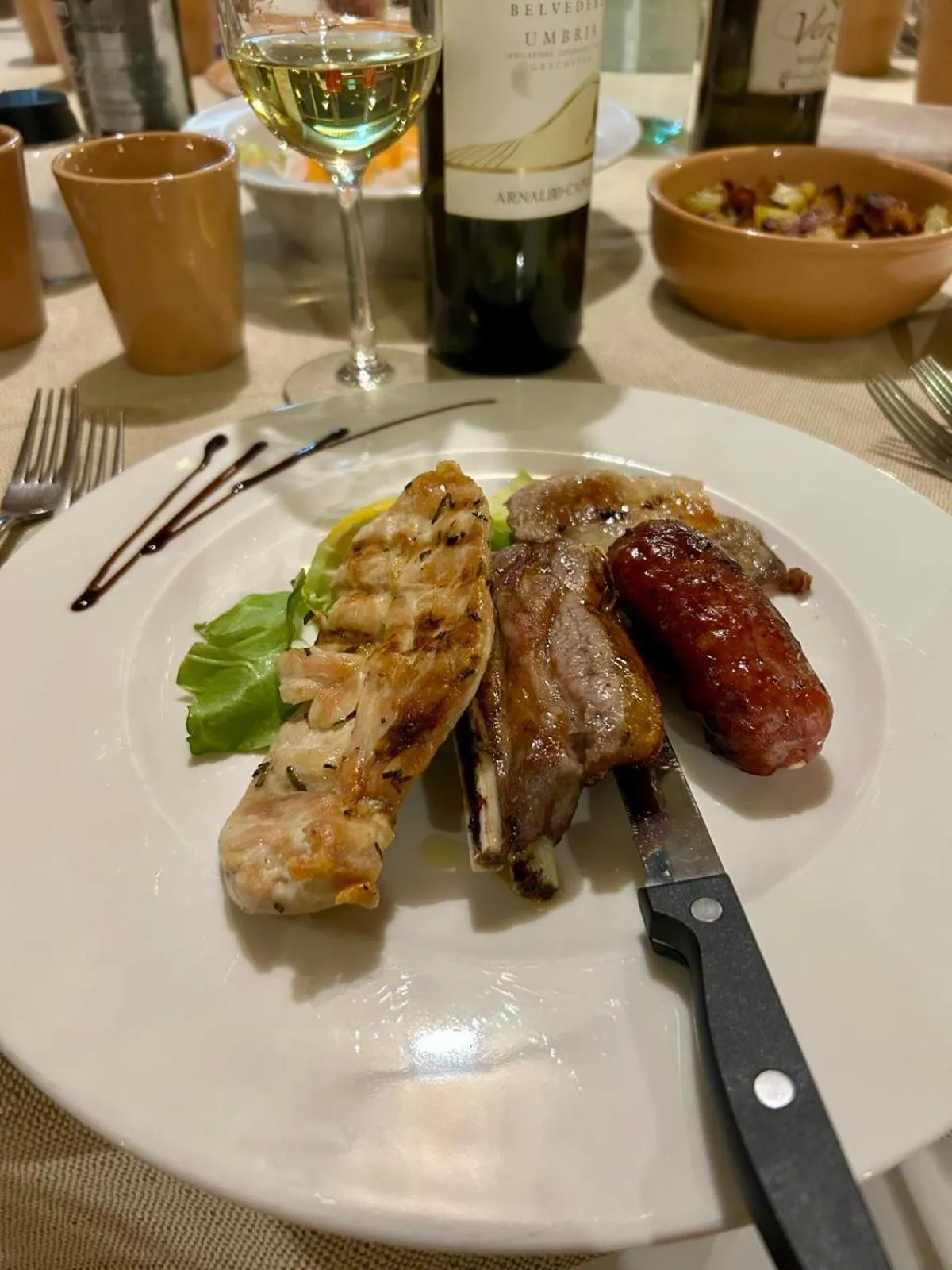 Restaurant/places to eat in Castello di Baccaresca