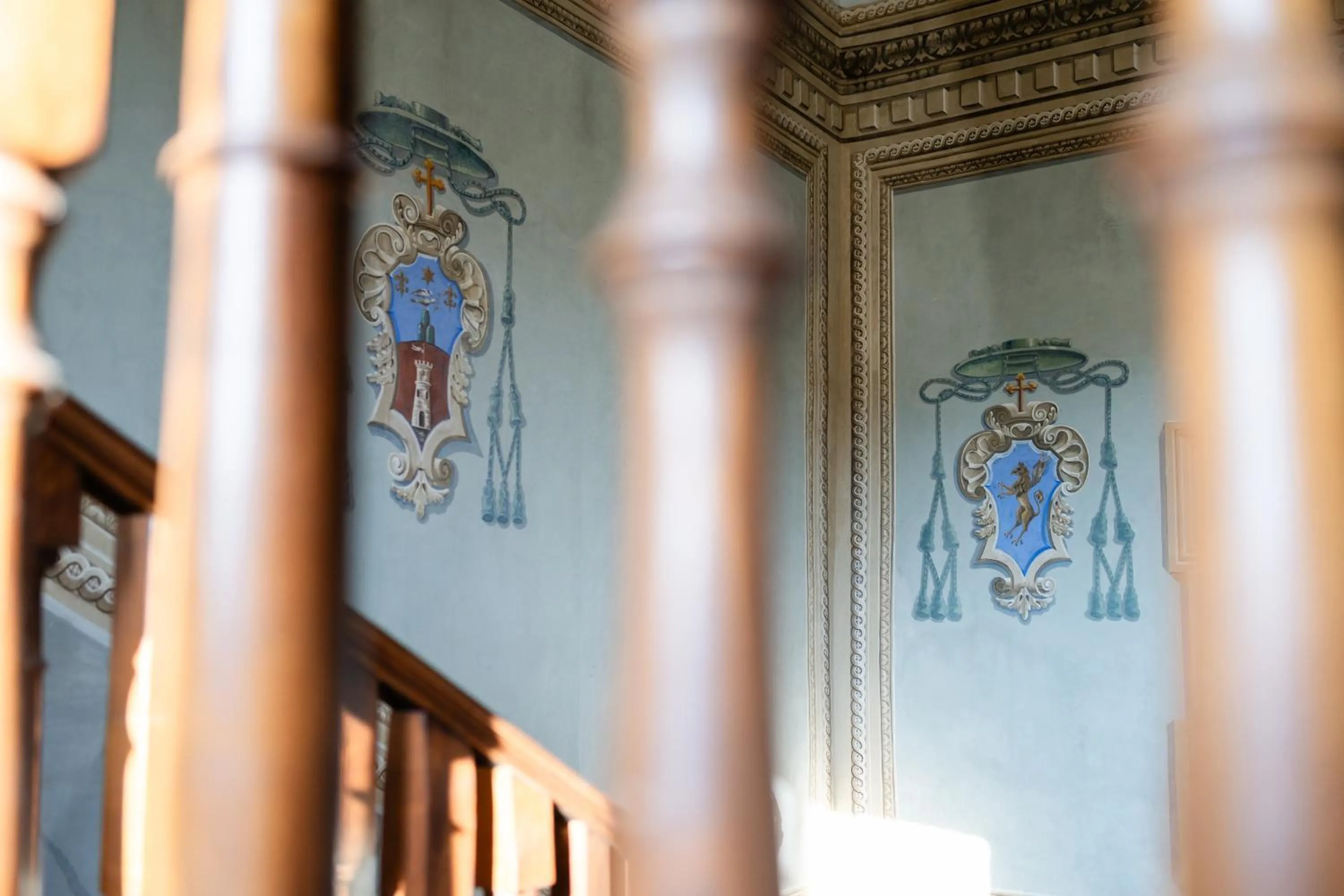 Decorative detail in Castello di Baccaresca