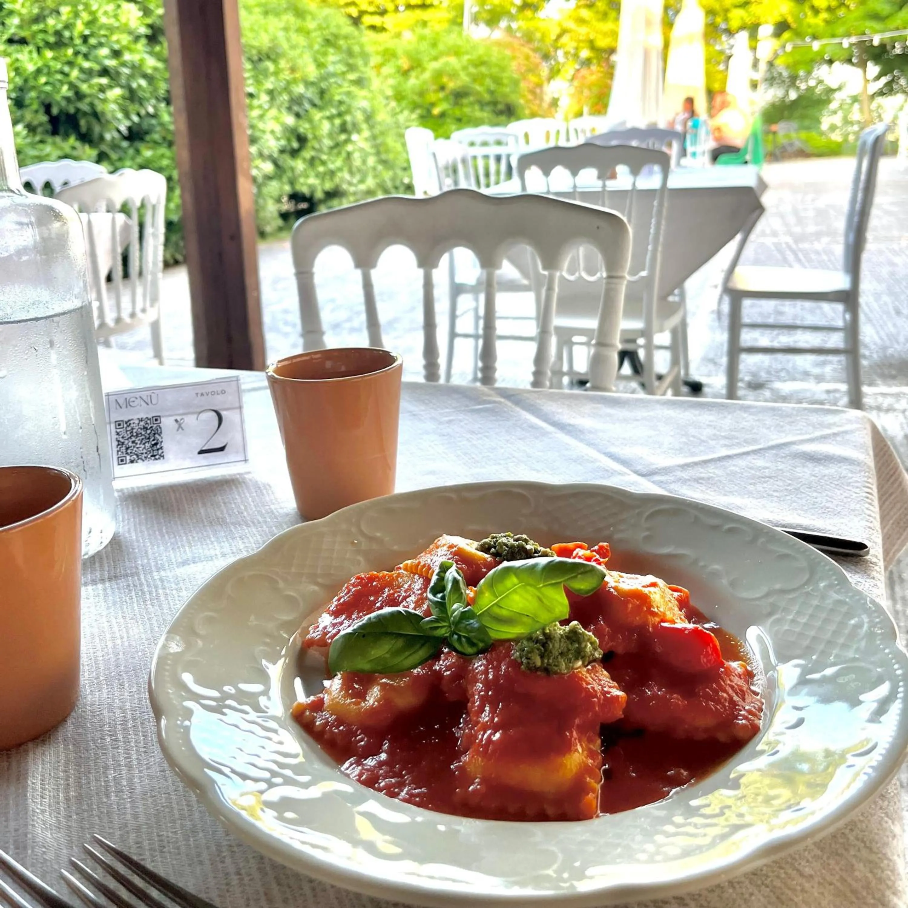 Restaurant/places to eat in Castello di Baccaresca