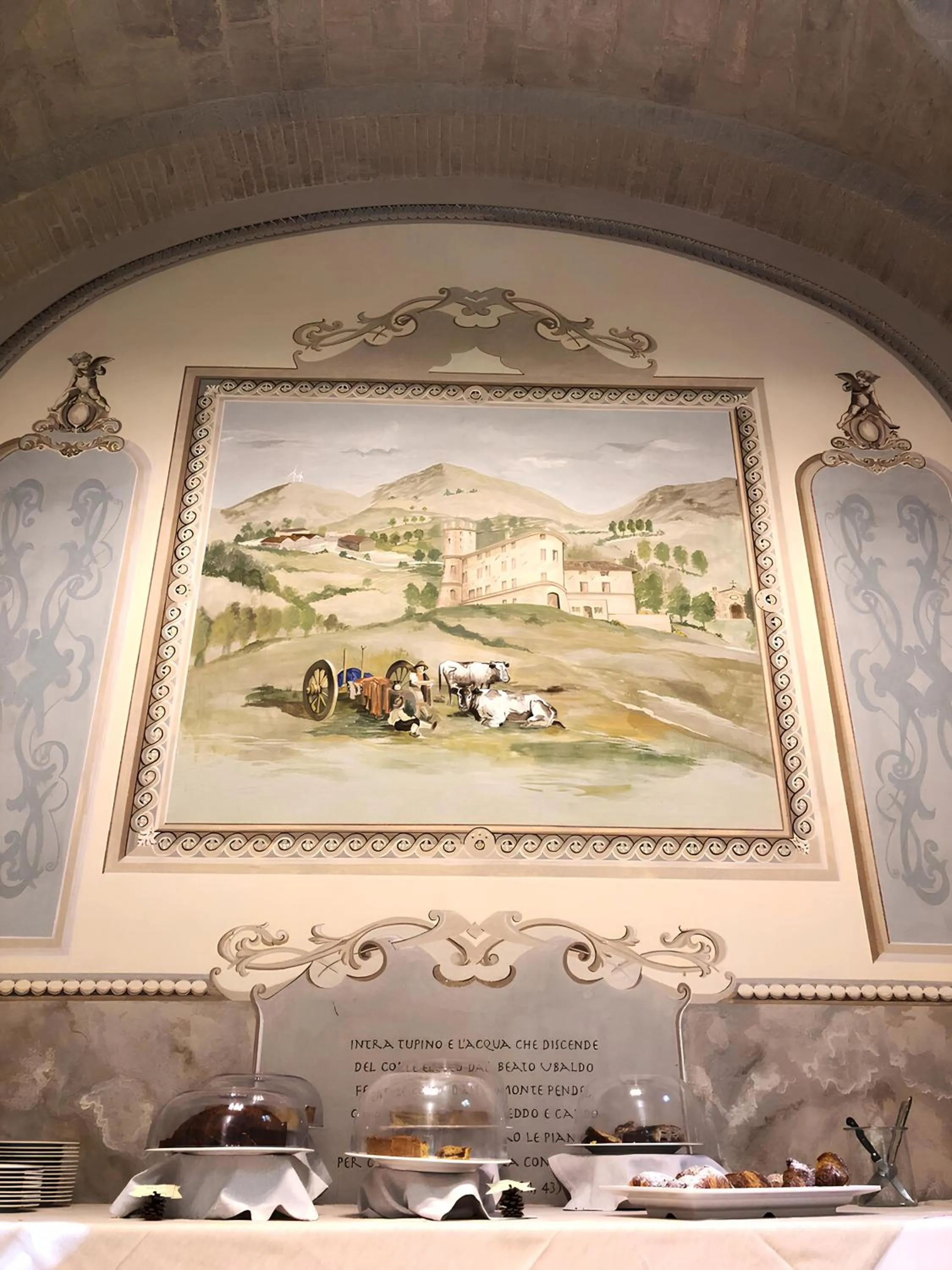 Restaurant/places to eat in Castello di Baccaresca