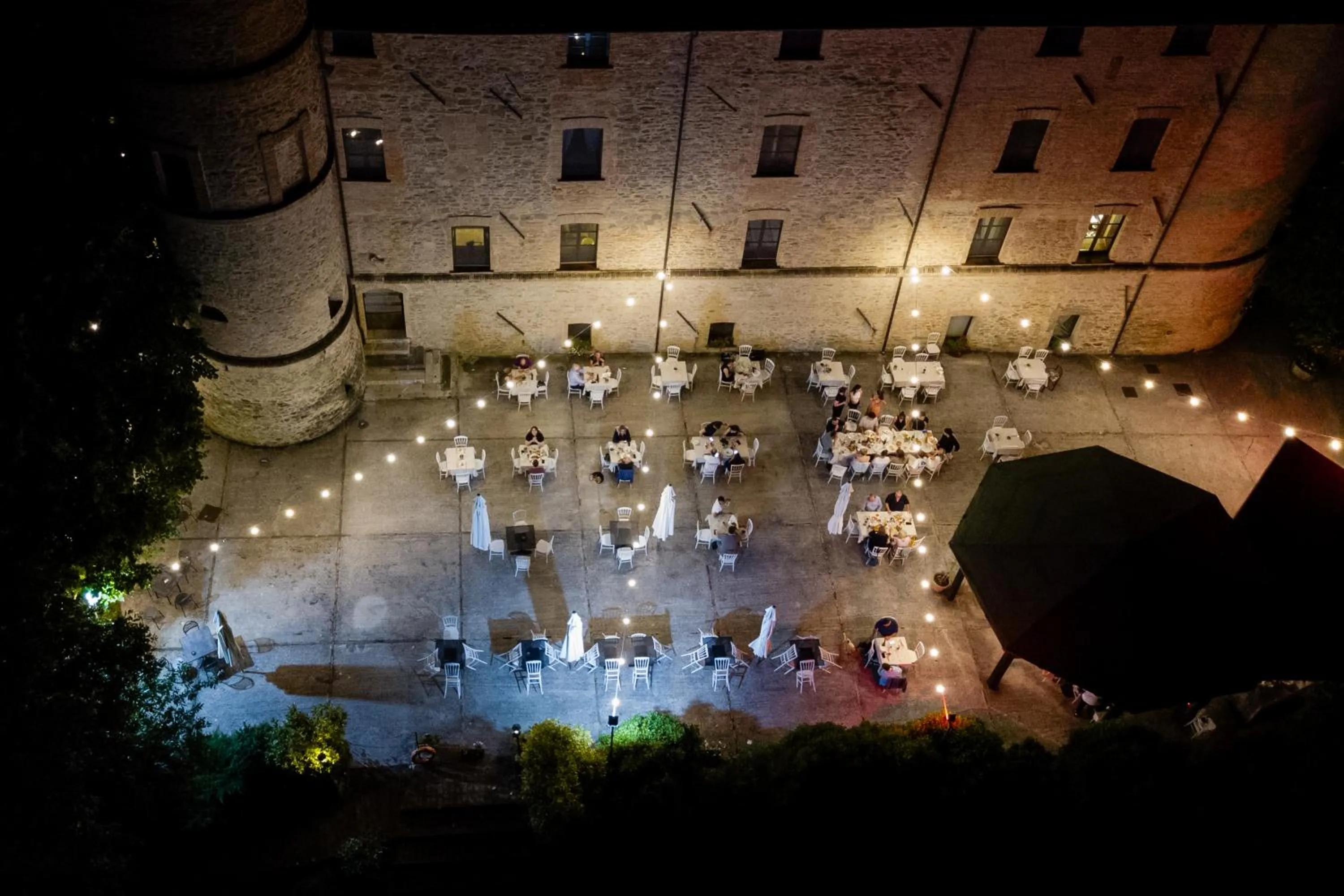 Restaurant/places to eat in Castello di Baccaresca