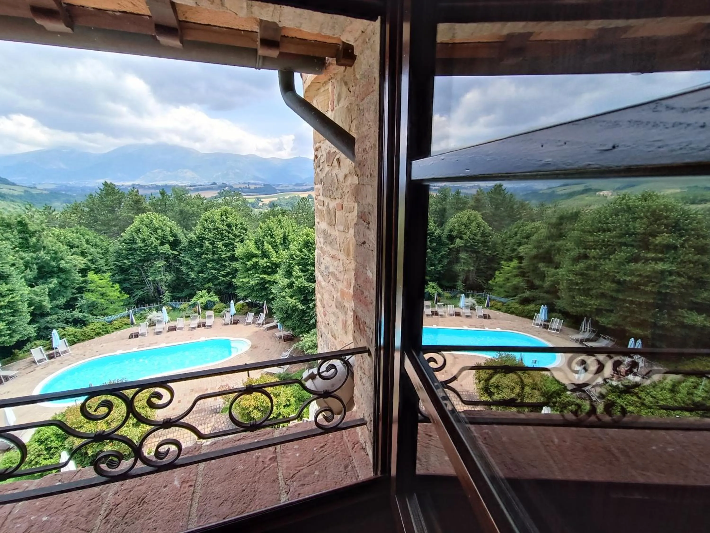 Natural landscape in Castello di Baccaresca