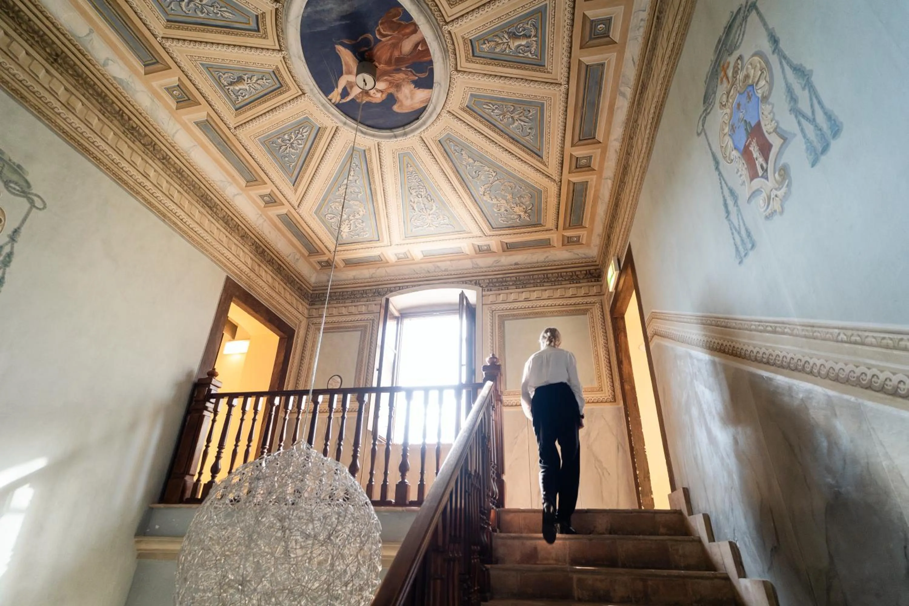 Decorative detail in Castello di Baccaresca