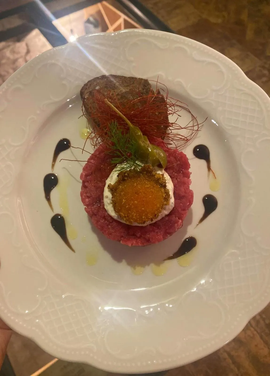 Restaurant/places to eat in Castello di Baccaresca