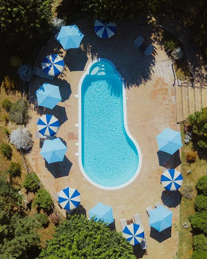 Swimming pool in Castello di Baccaresca