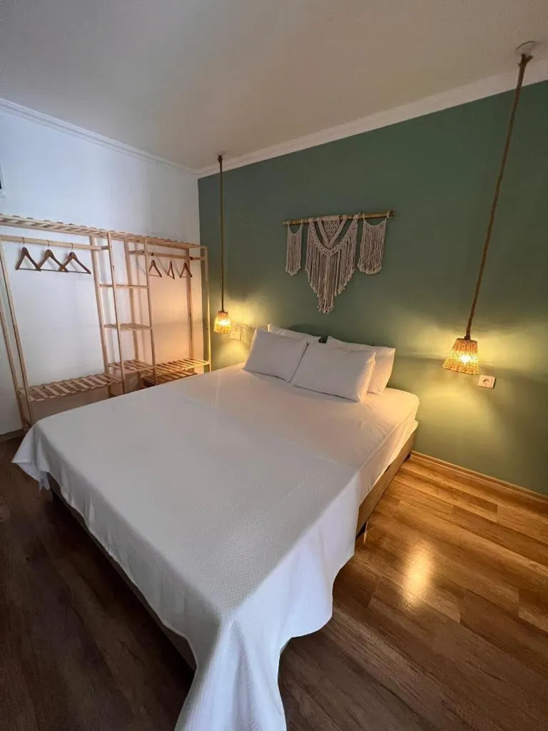 Bed in Kiriş Garden Hotel