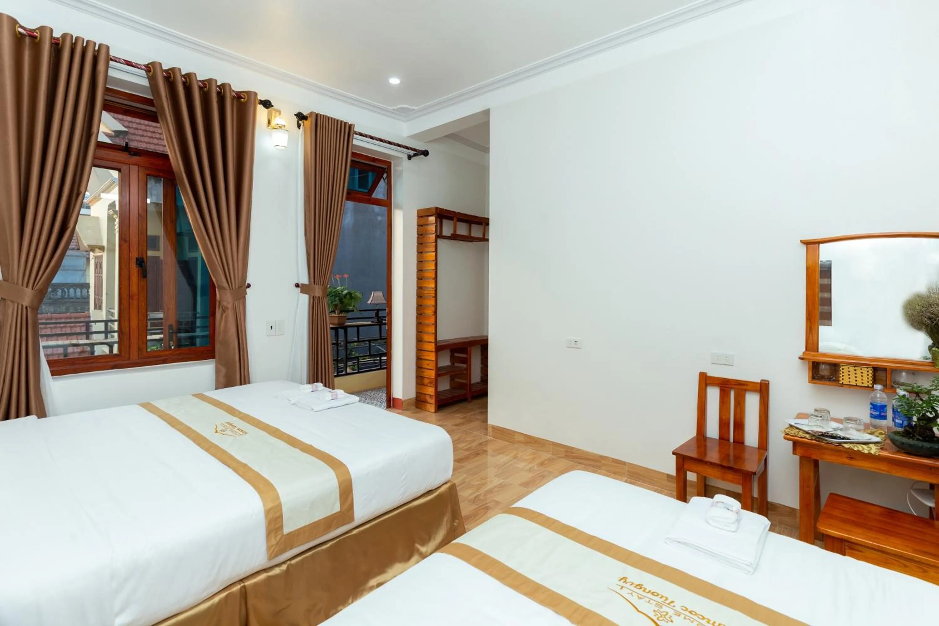 Bed in Tam Coc Tuong Vy Homestay