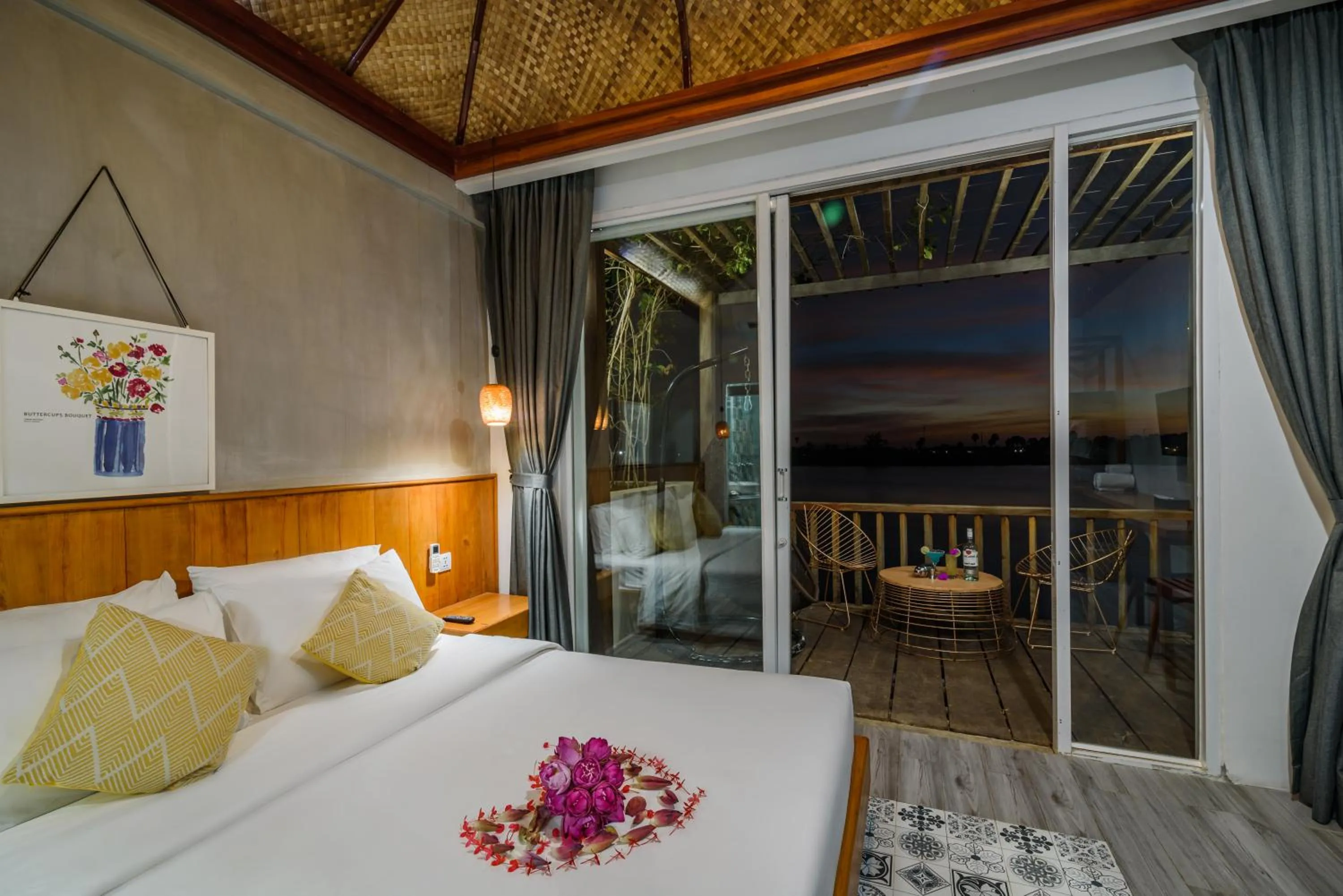 Bed in Phka Kravan Boutique