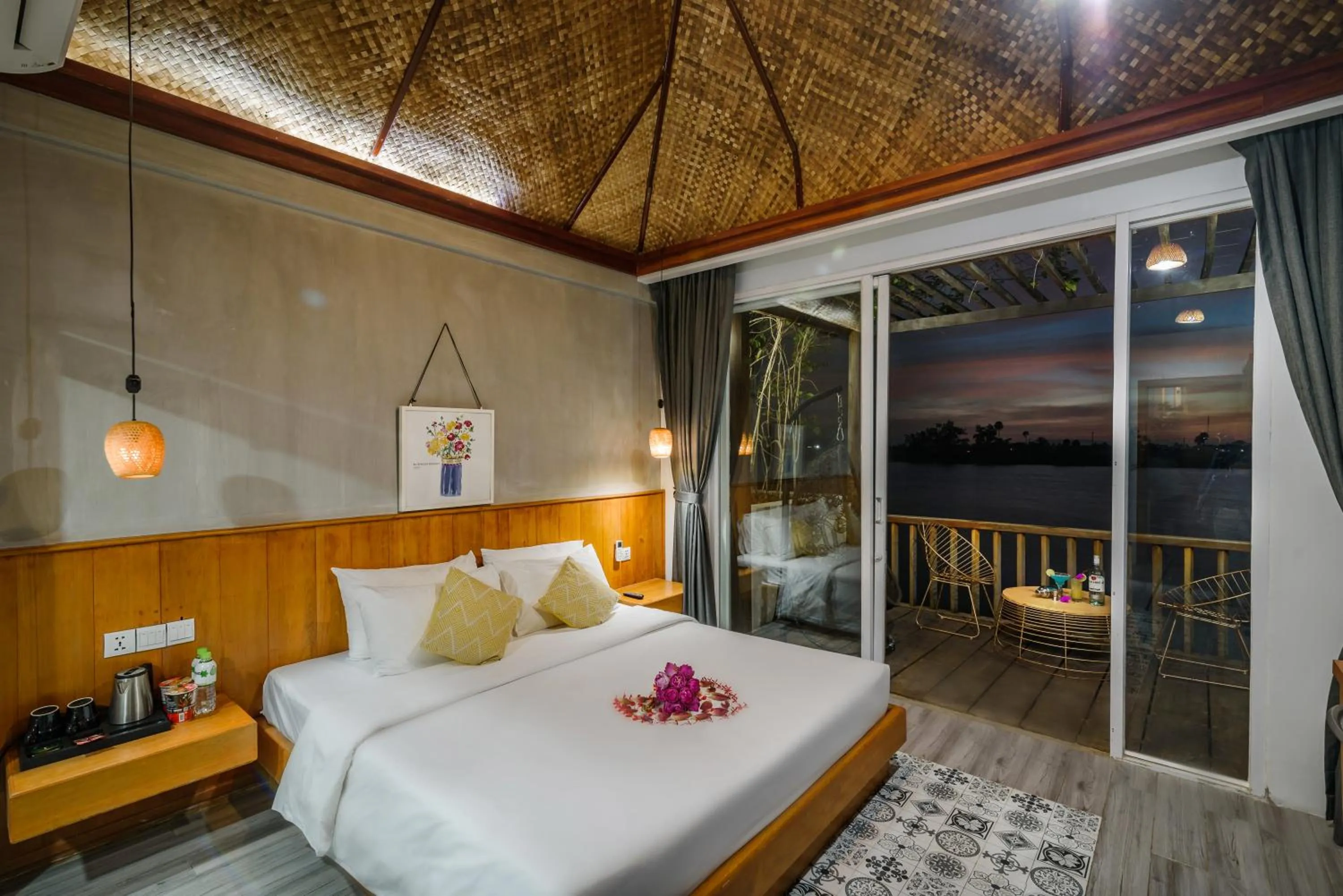 Bed in Phka Kravan Boutique