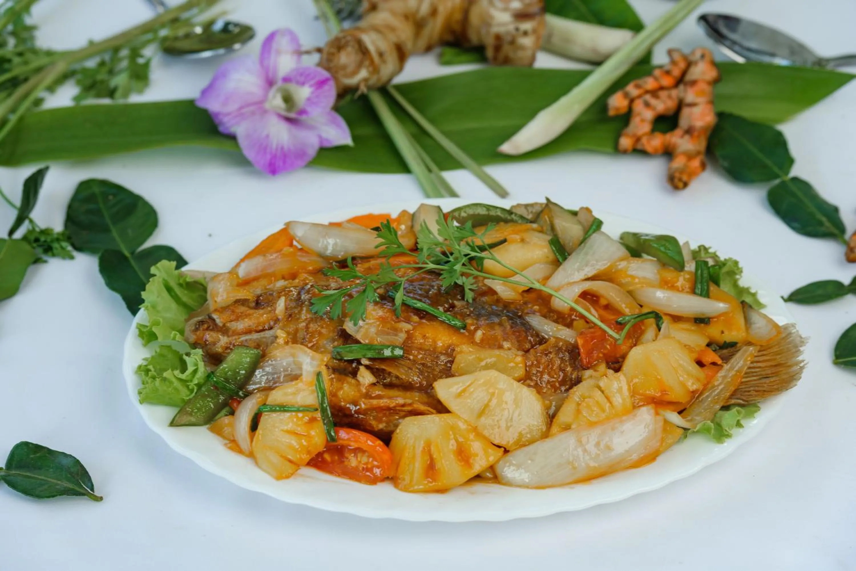 Food in Phka Kravan Boutique