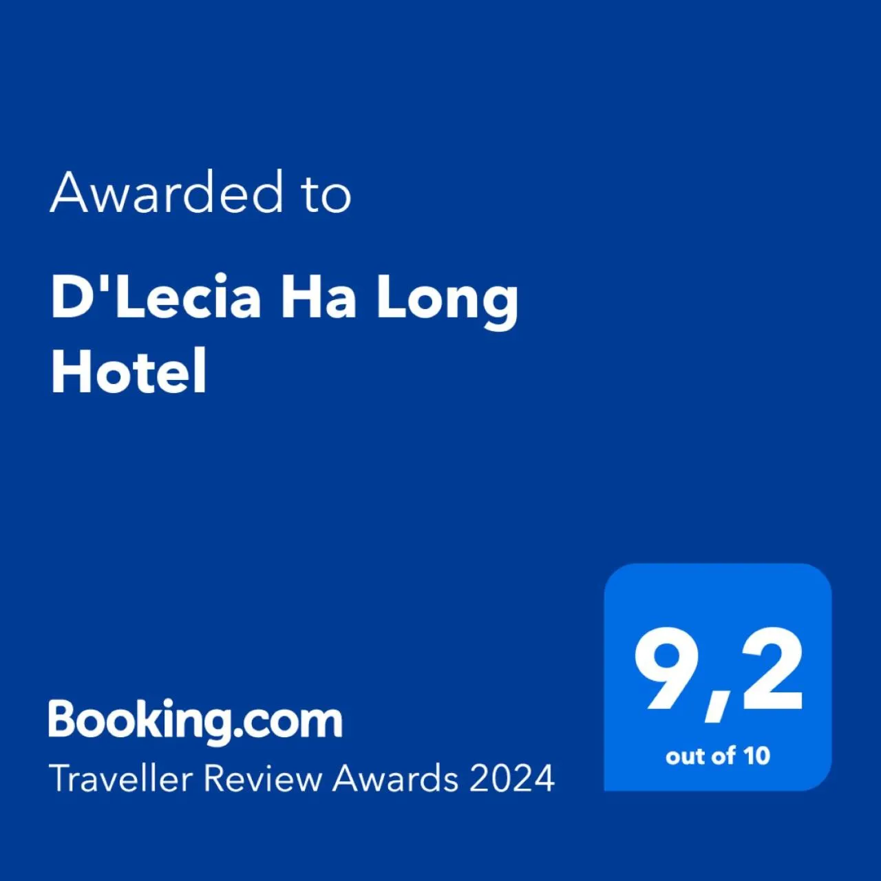 Logo/Certificate/Sign in D'Lecia Ha Long Hotel