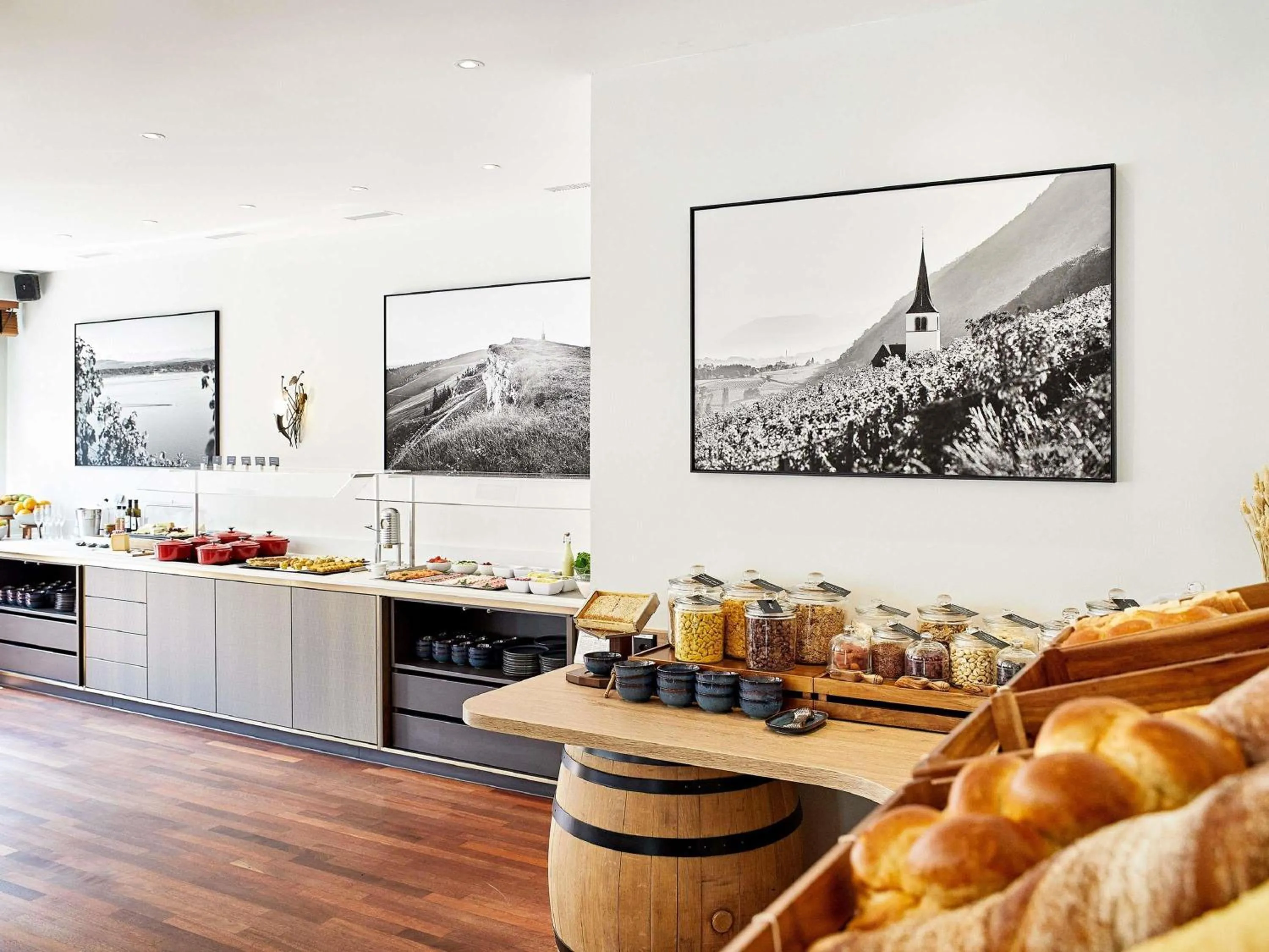 Breakfast in Mercure Biel