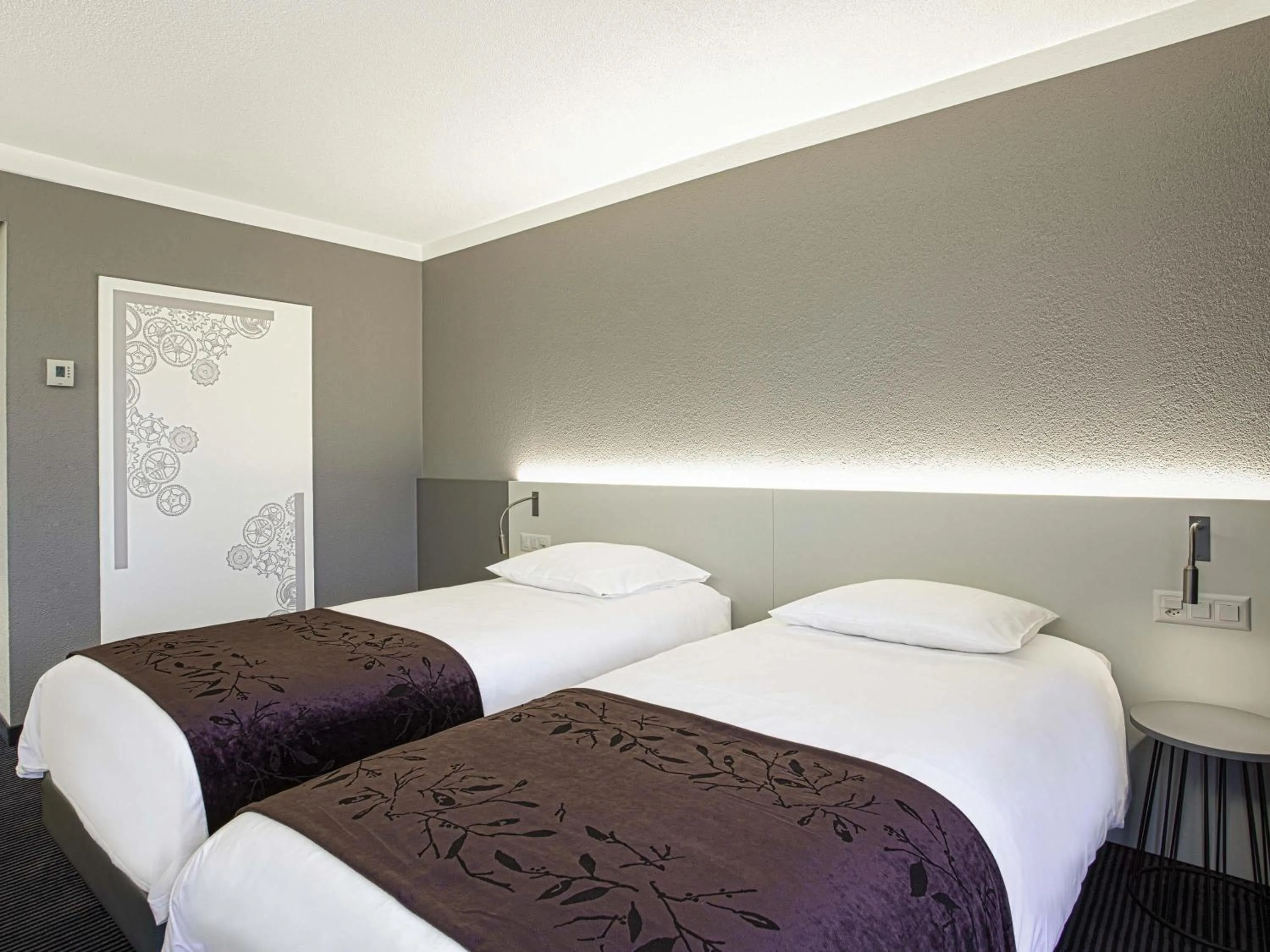 Bedroom, Bed in Mercure Biel