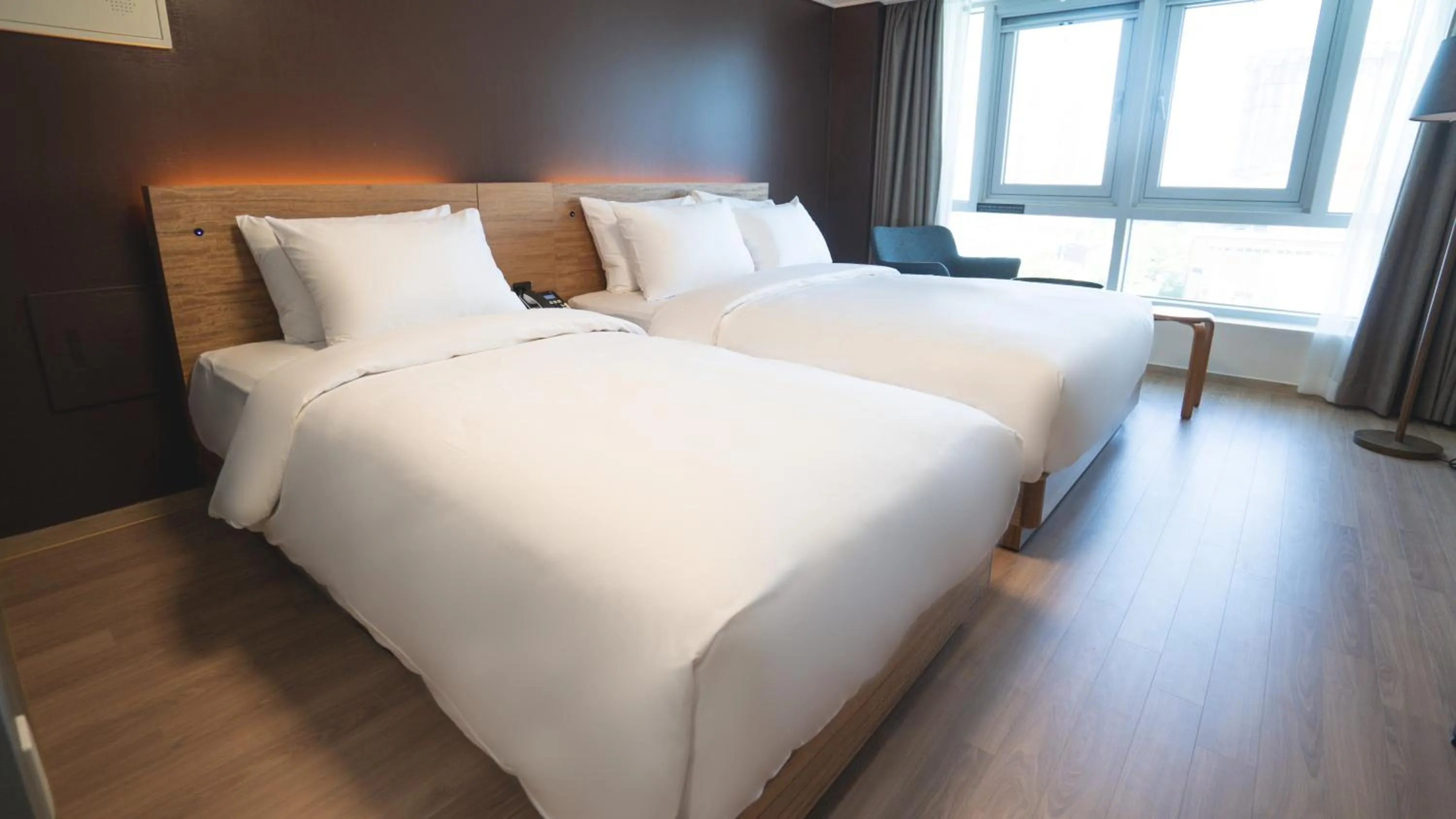 Bed in Marinabay Sokcho